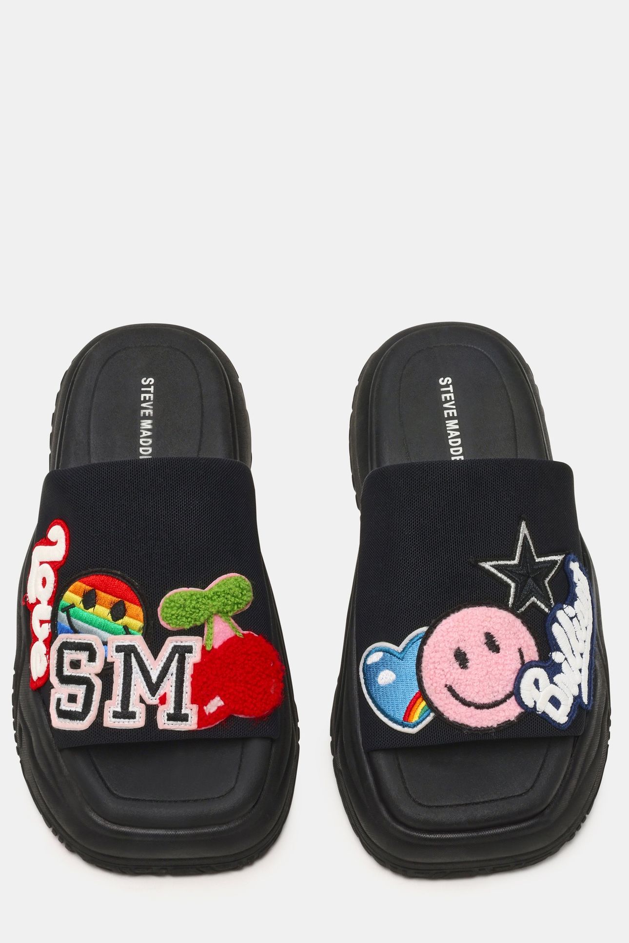 SPANKY-P SLIDES BLACK 6