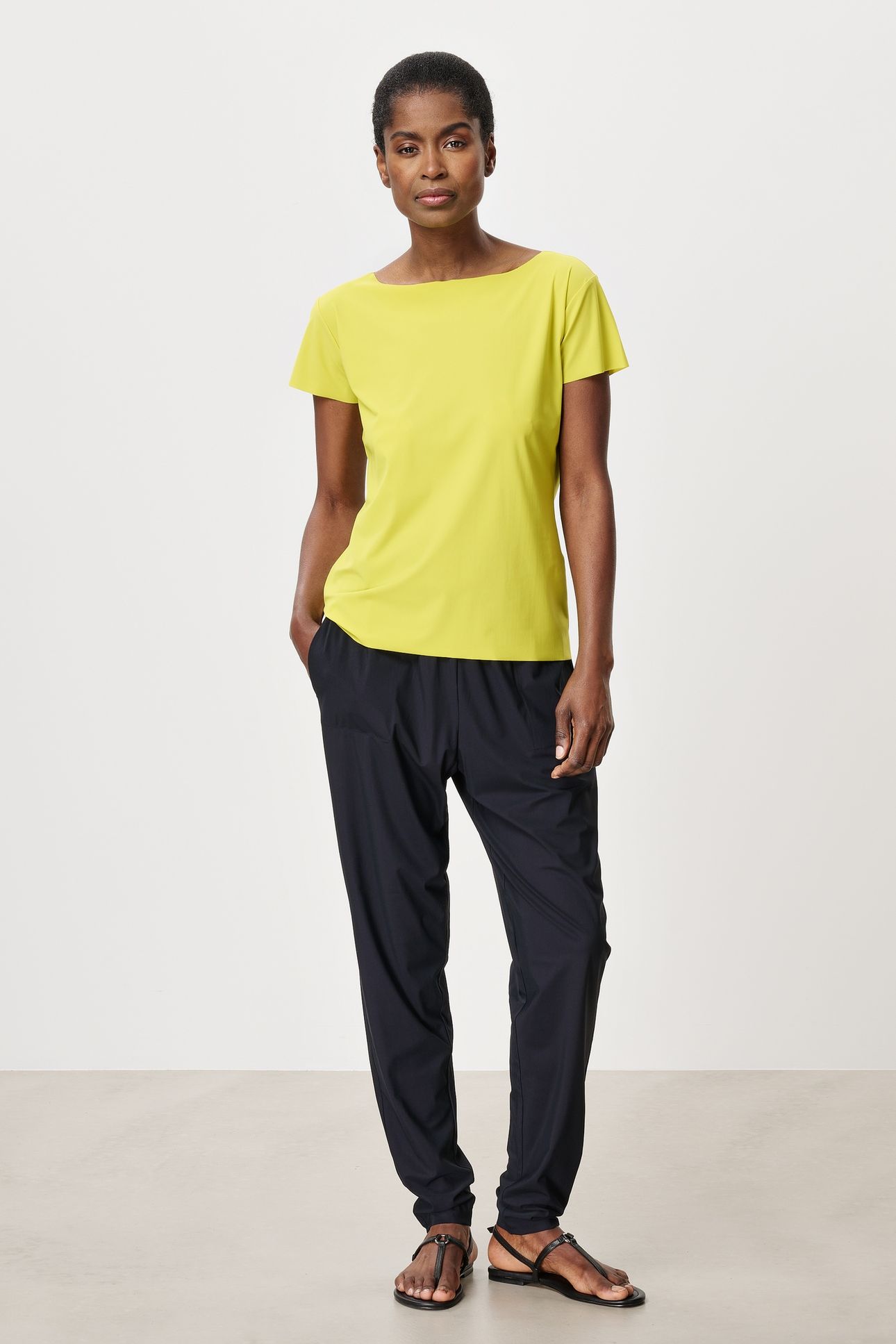 SHORT SLEEVE TEE LIME GREEN 2