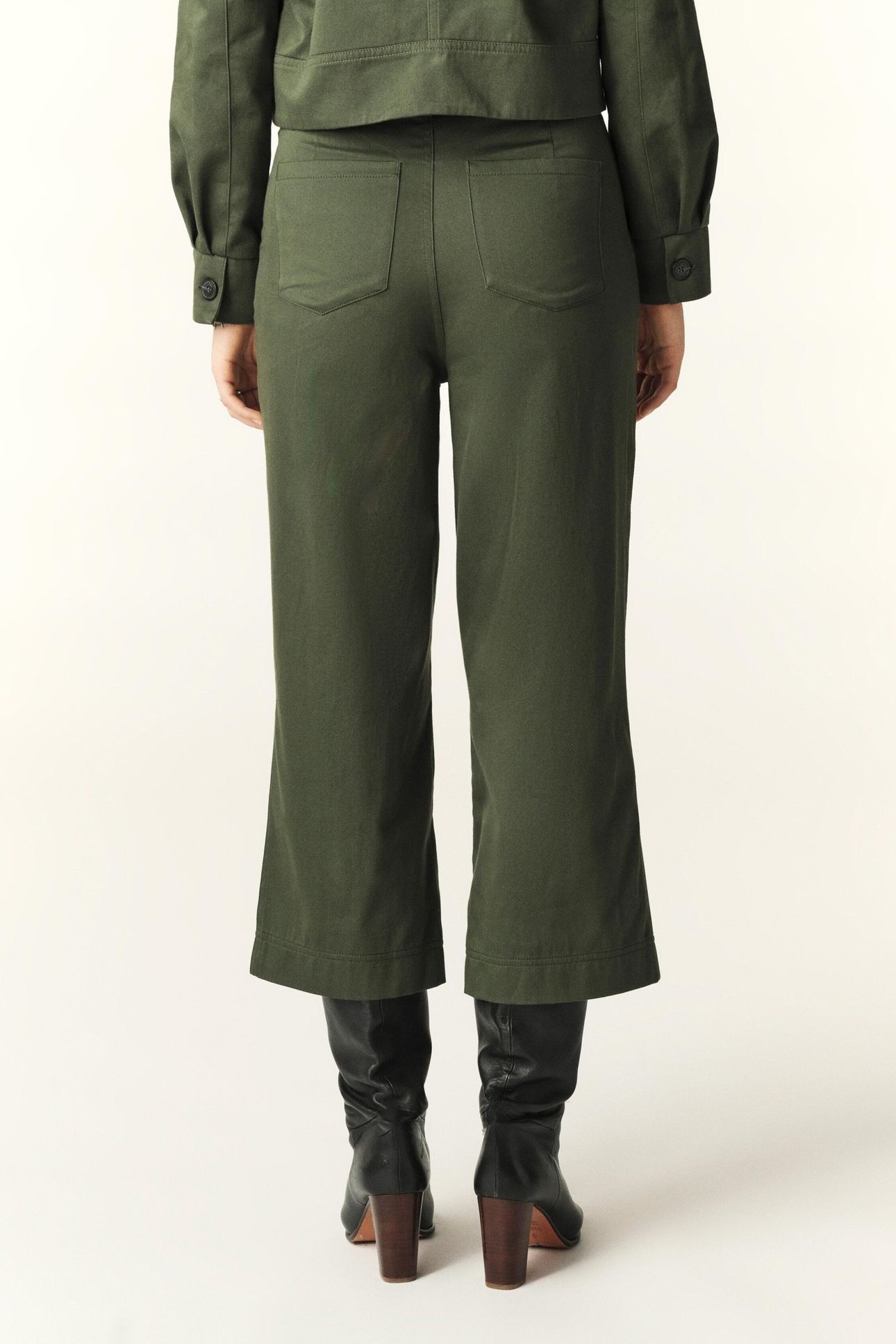 WIDE TROUSERS KAKI 3