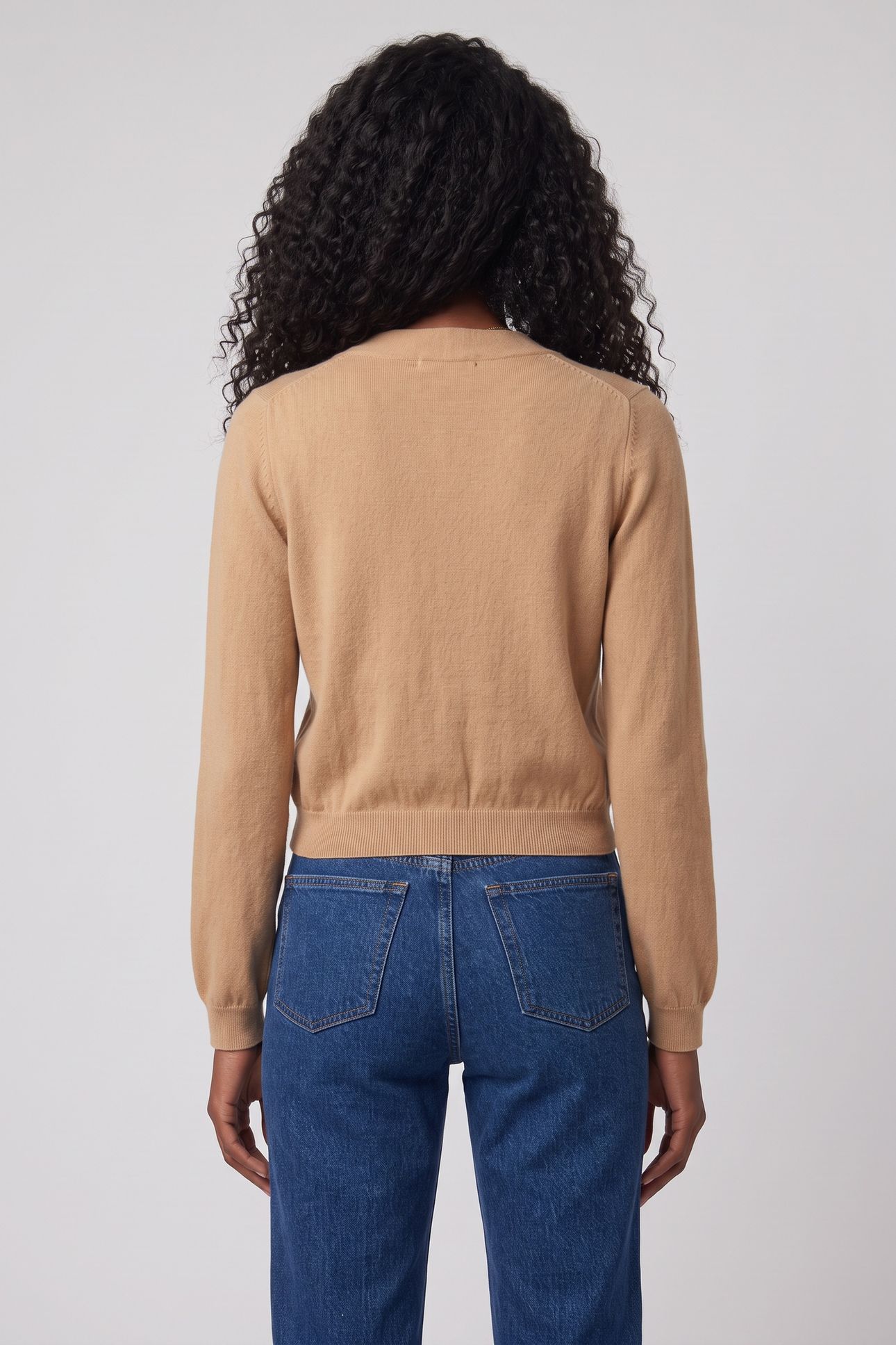 KNITTED JACKET BEIGE 2
