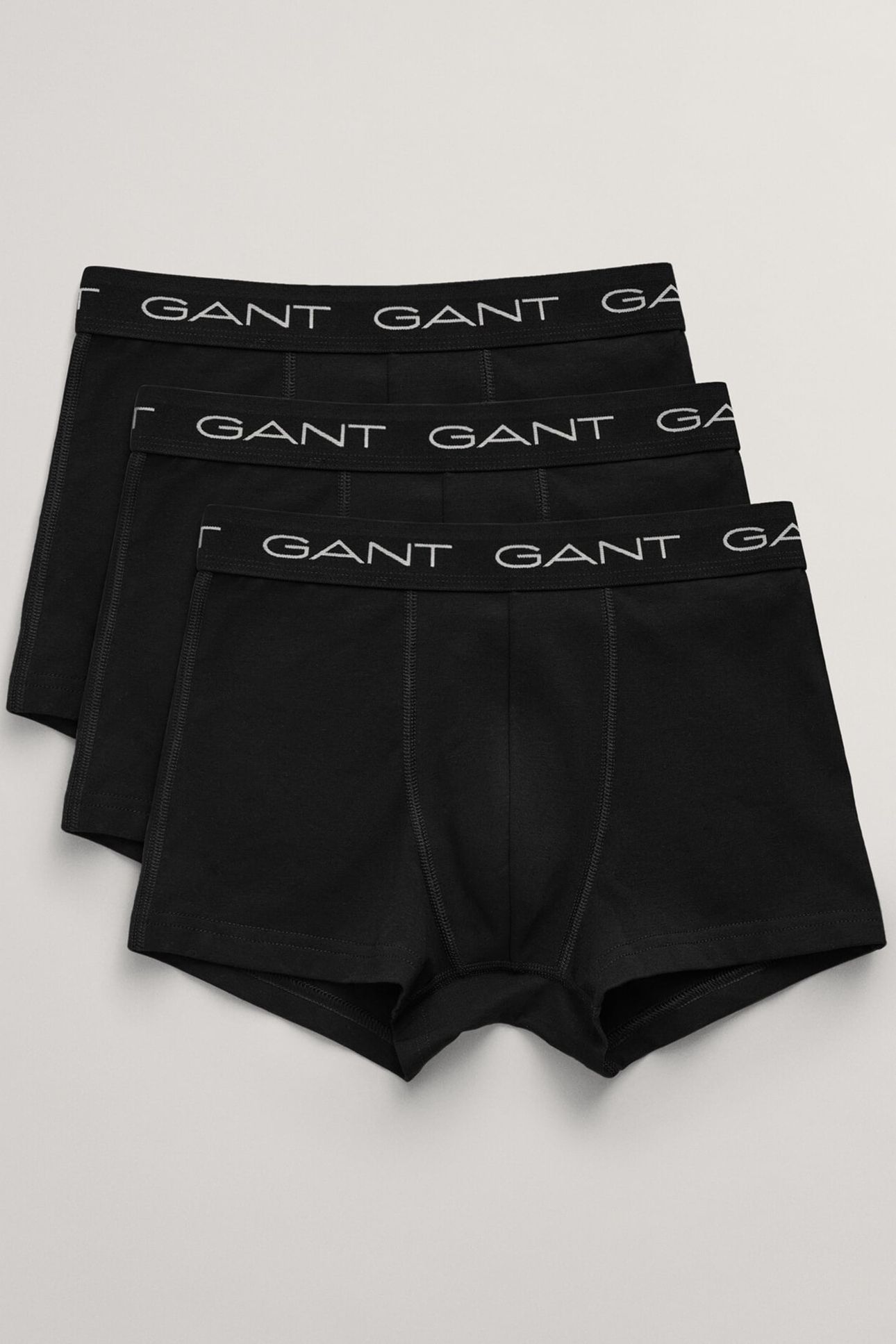 TEEN BOYS TRUNK 3-PACK BLACK 1