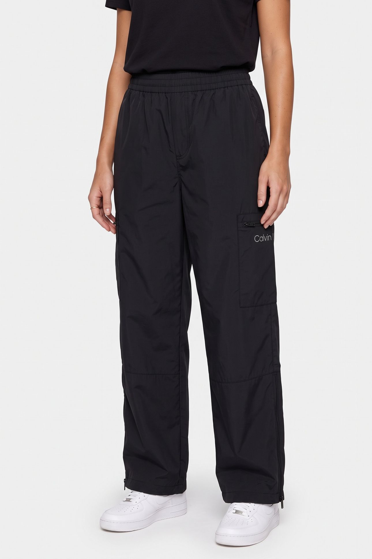 TECH ZIPPER PANT BLACK 1