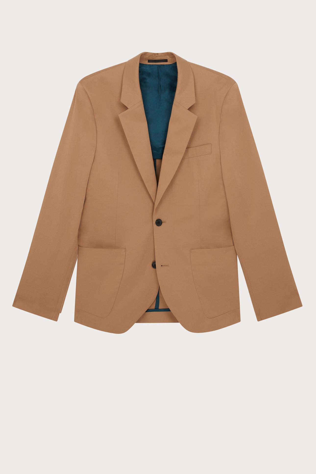 MENS BLAZER BUGGY LINED TAN 1