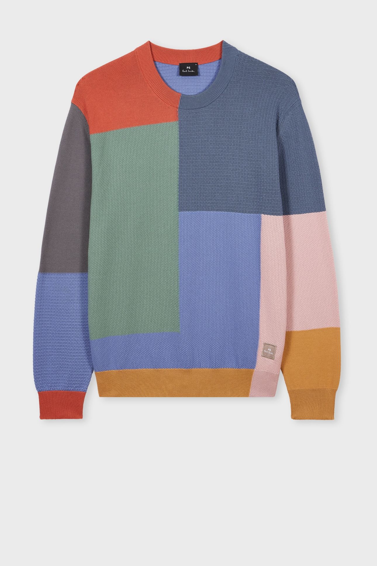 MENS SWEATER CREW NECK MULTI COLOURED 4