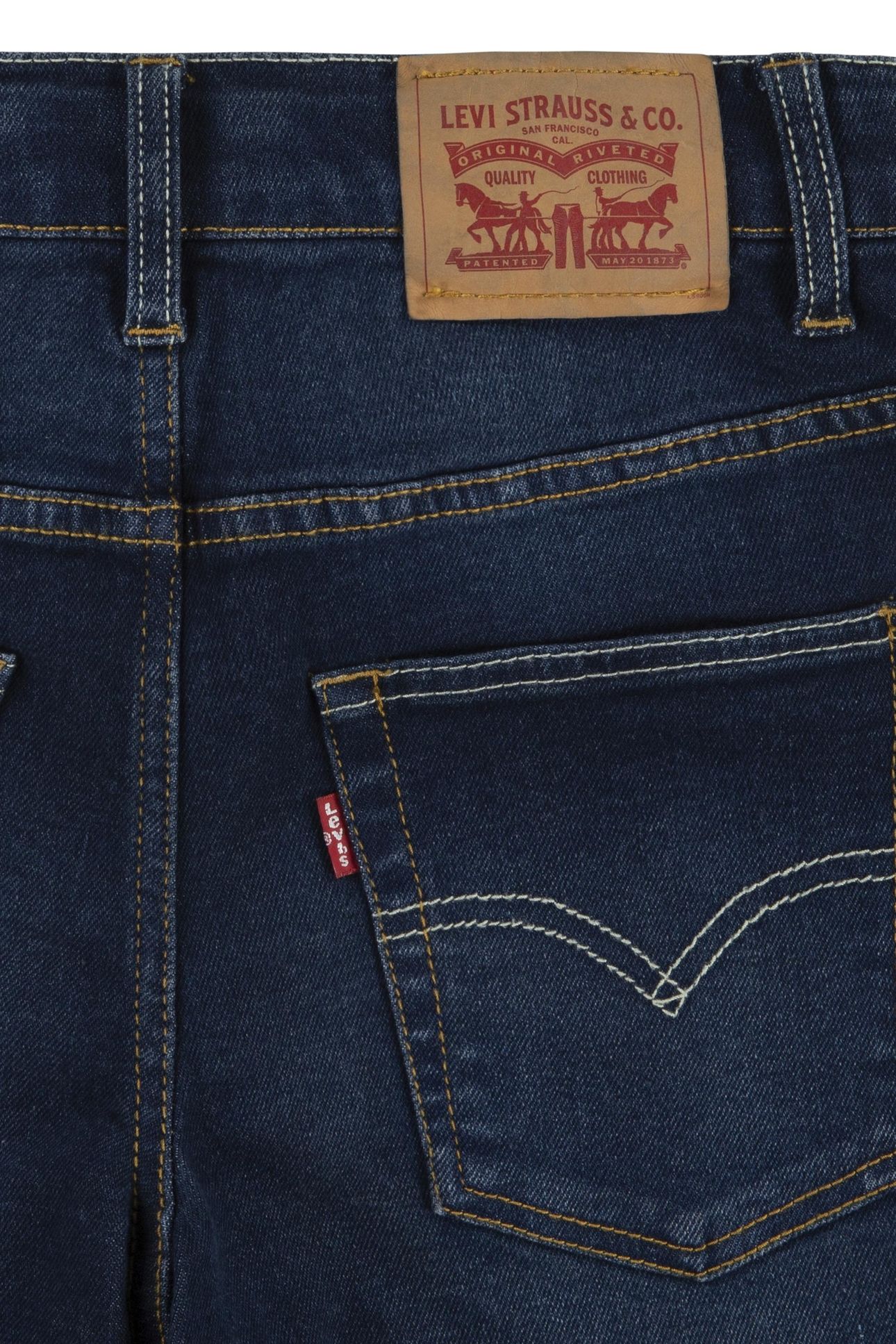 BOYS STAT LOOSE TAPER JEANS DARK HOLLOW 4