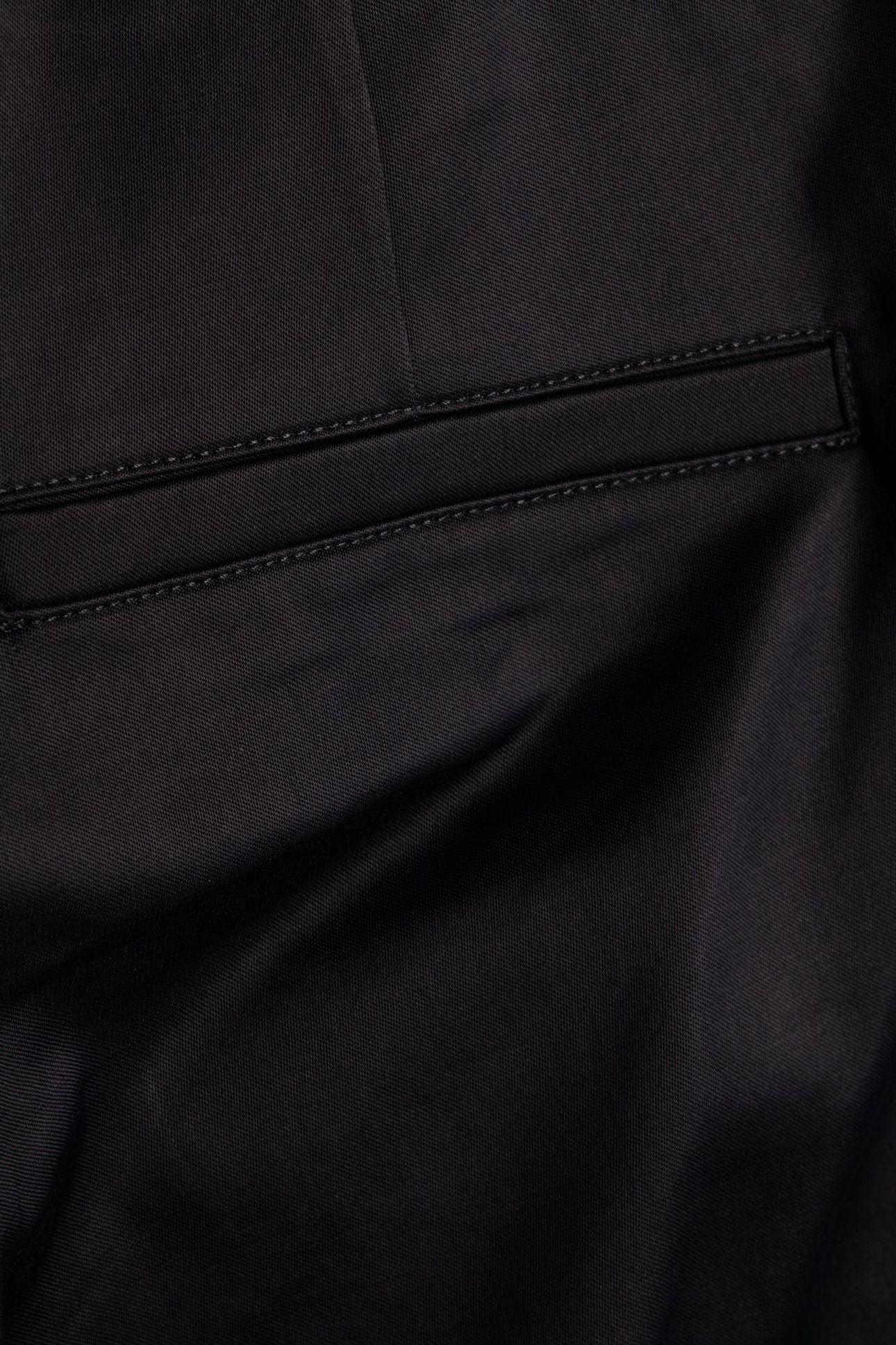 EVETTE LEAN SATIN TROUSERS BLACK 4