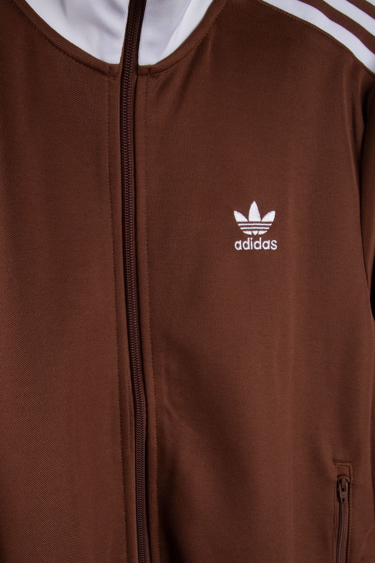 UNISEX CLASSIC TRACK TOP PRELOVED BROWN 7