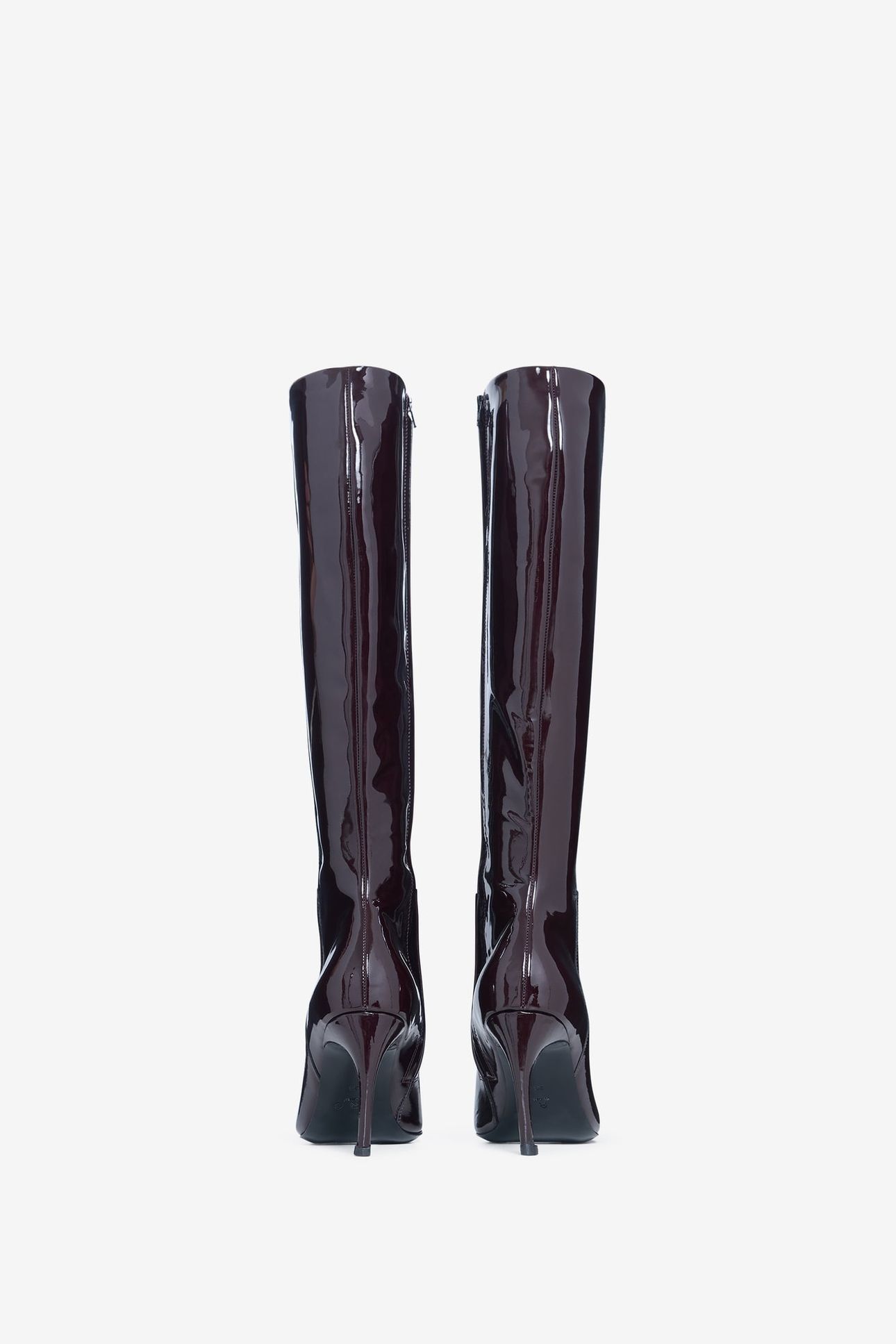SOSSO PATENT BURGUNDY 5