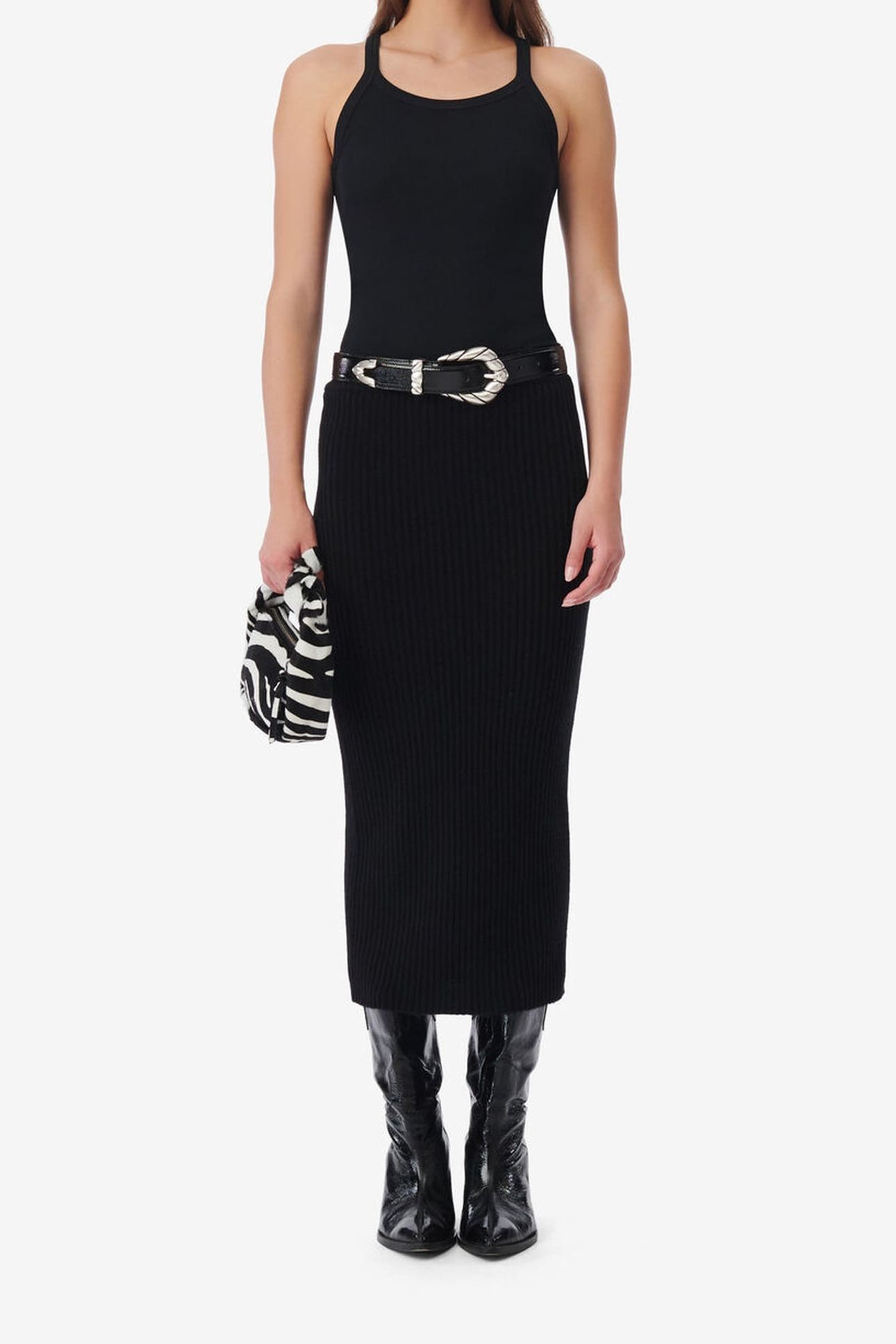 KENLO SKIRT BLACK 1
