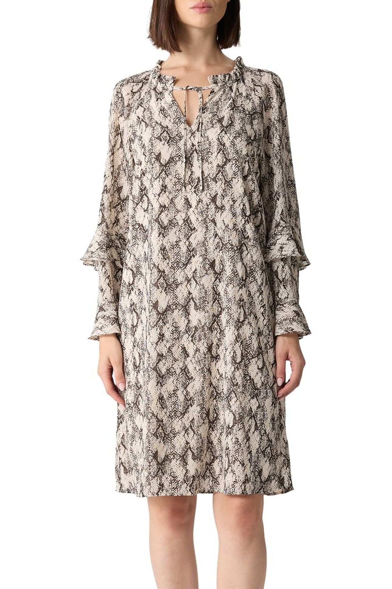 COMMA DRESSES GREY/BLACK 1
