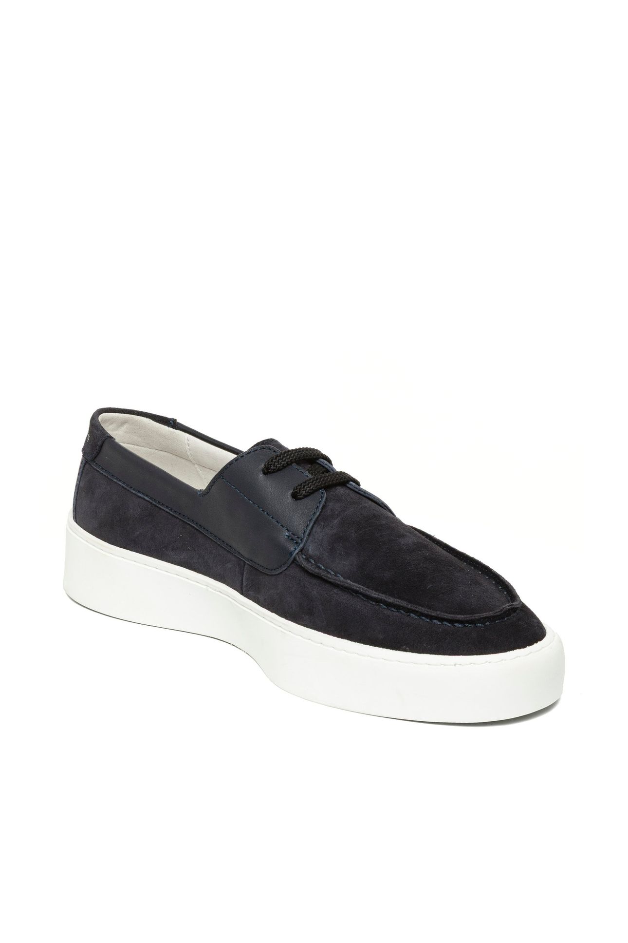 LEEWAY CASUAL SHOES NAVY SUEDE 2