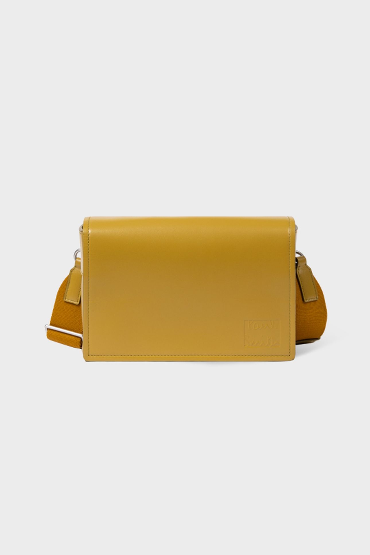 MEN BAG SHOW SML MESSNGR OCHRE YELLOW 4