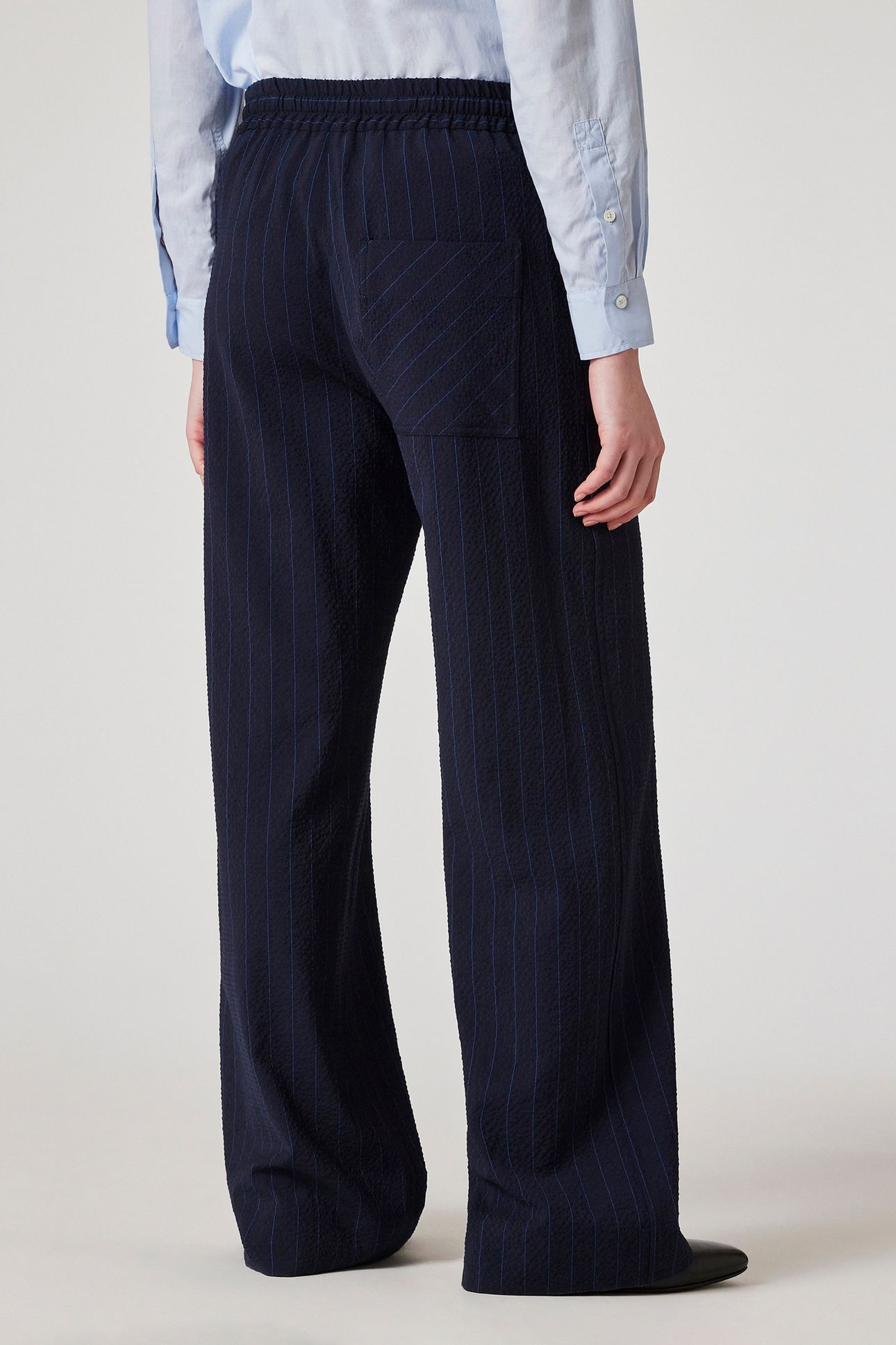WOMENS TROUSERS VERY DARK NAVY 3