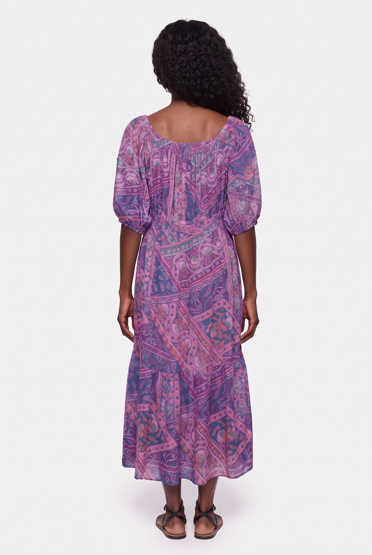 MID-LENGTH DRESS BLUE 2