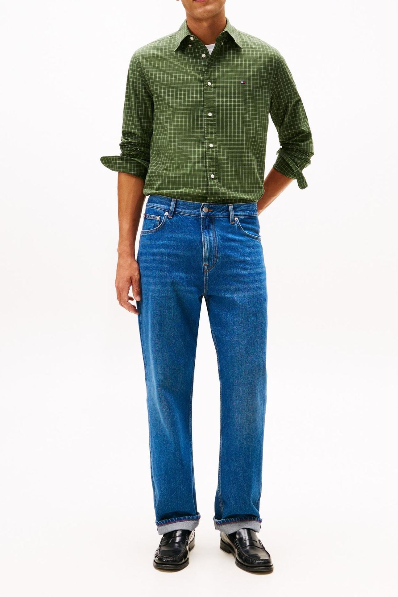 CORE TATTERSALL POPLIN MOUNTAIN PINE/CHECK 2