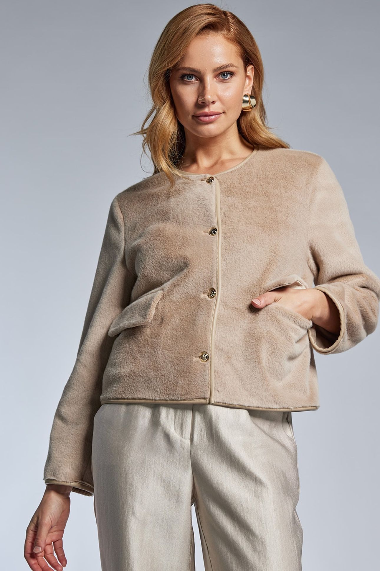 LOEBA JACKET CHAMPAGNE 1