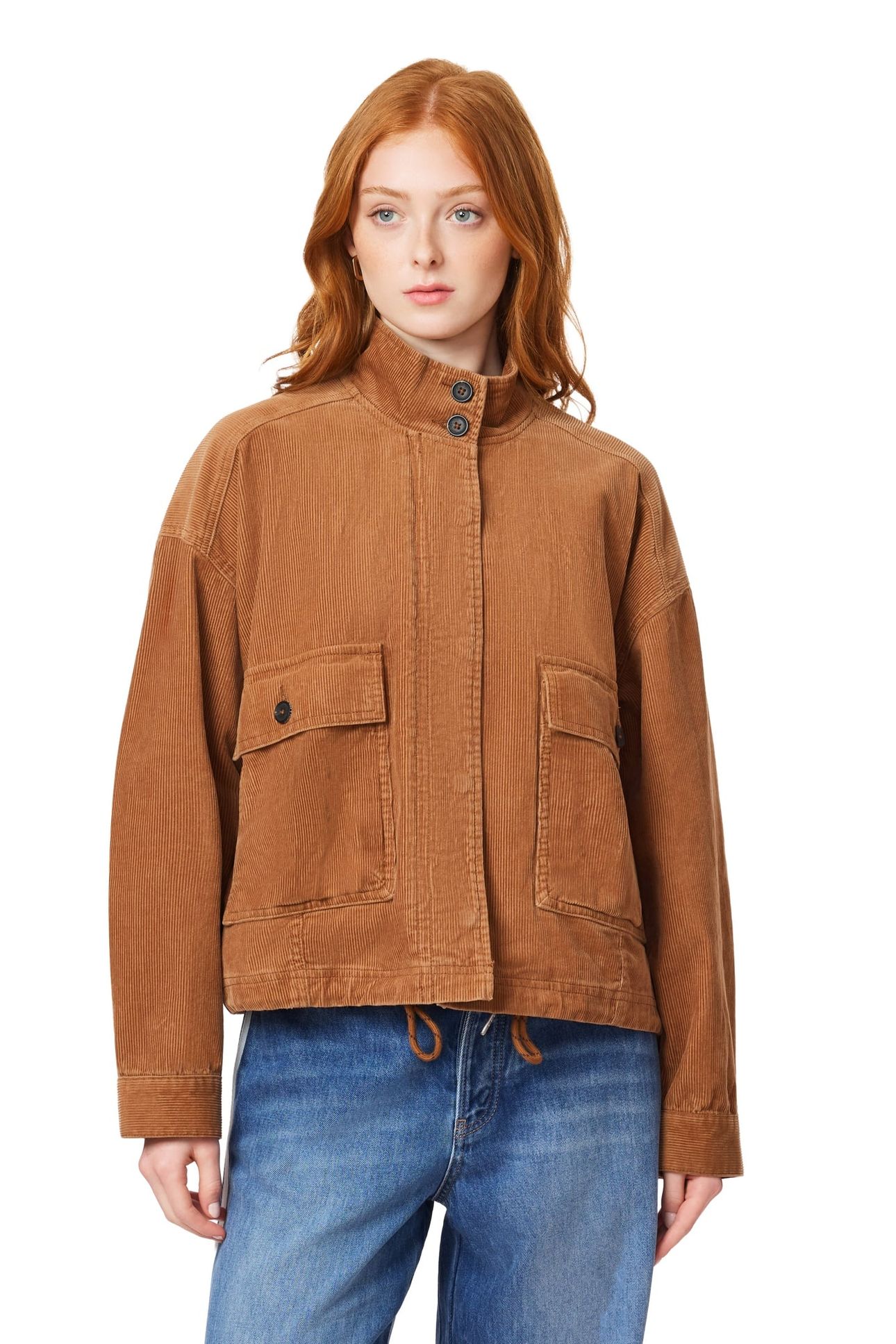 CROPPED UTILITY JACKET THRUSH 1