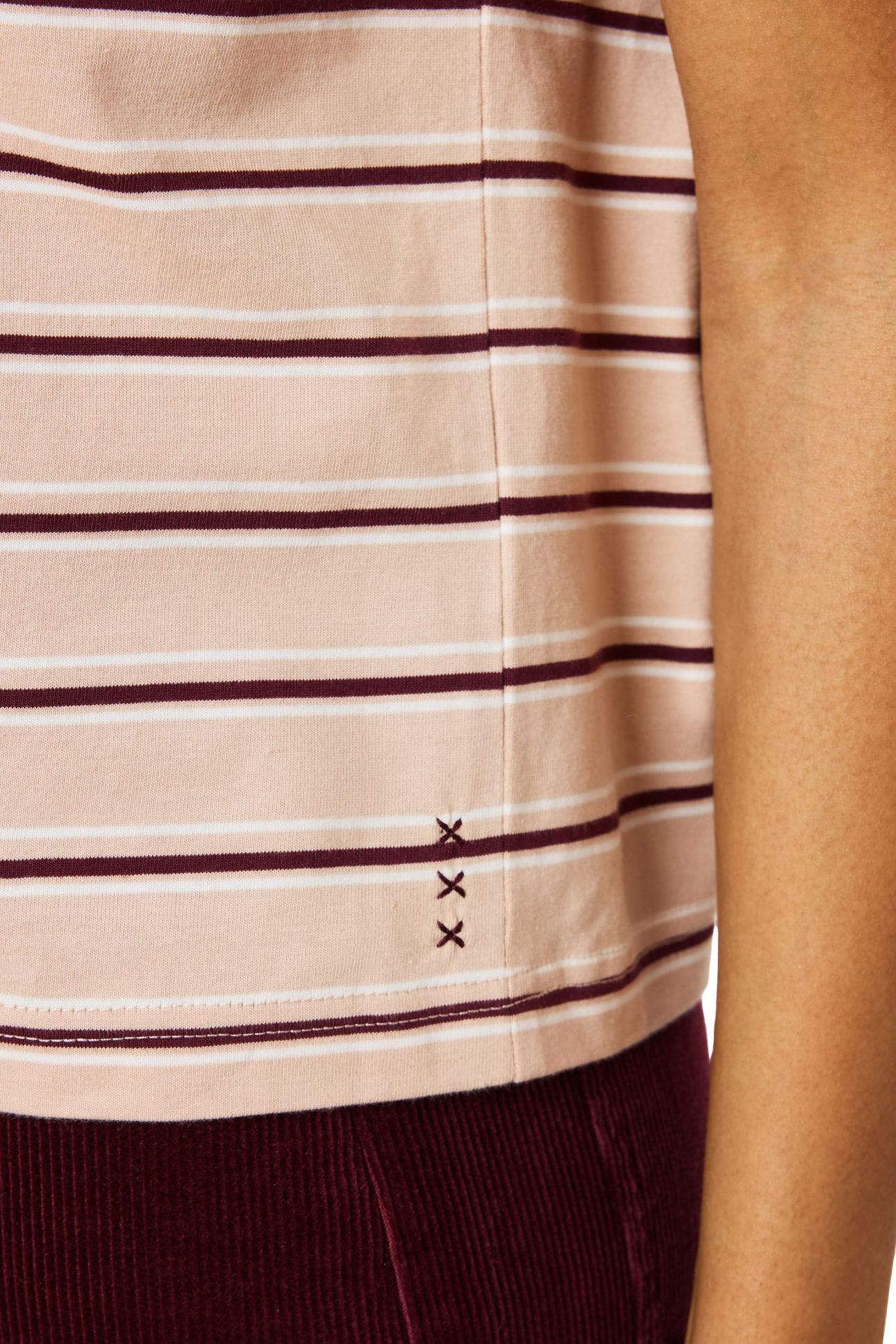 BOXY CROP TEE FIG EMBROIDERY 9