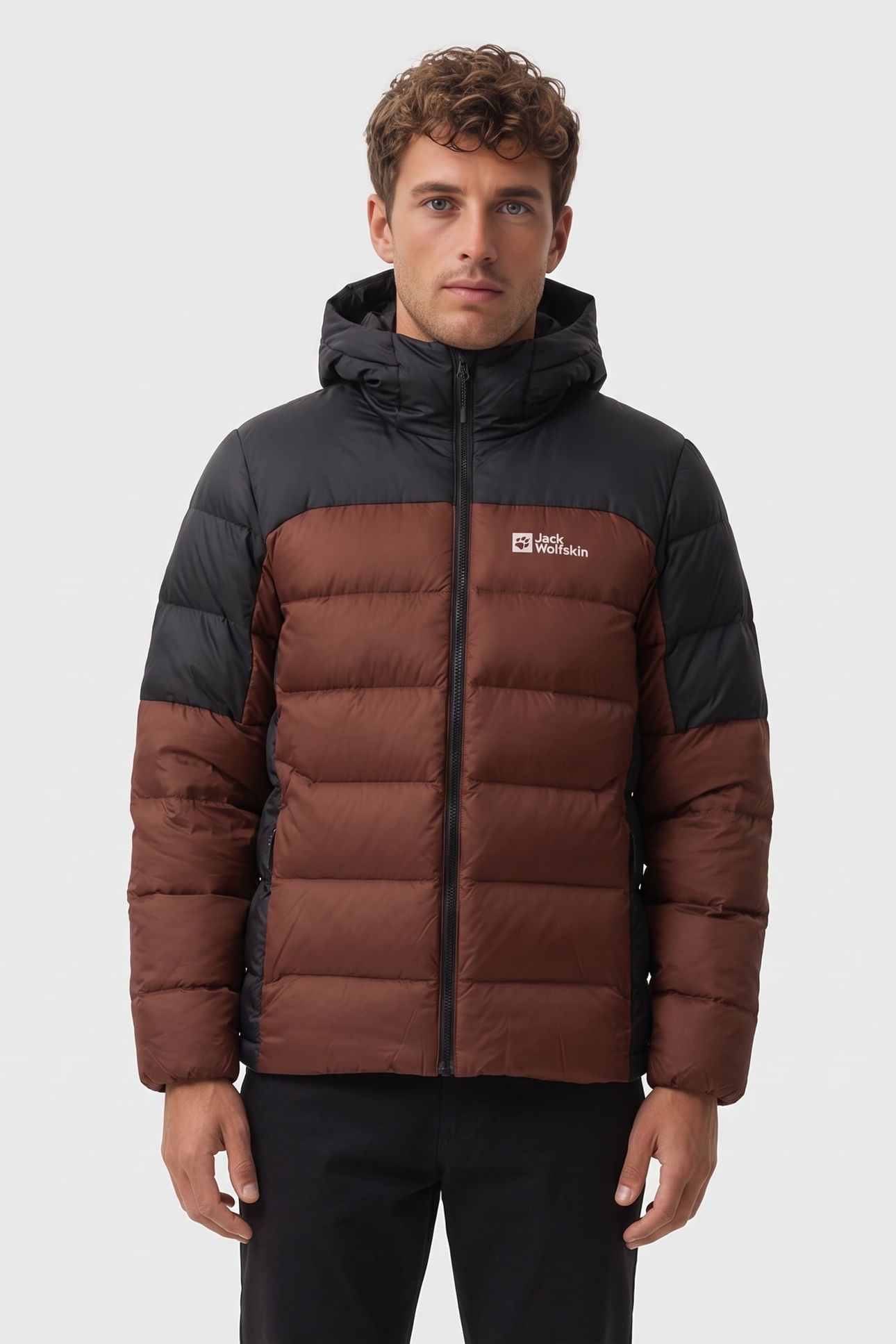 NEBELHORN DOWN HOODY HOT CHOC 1