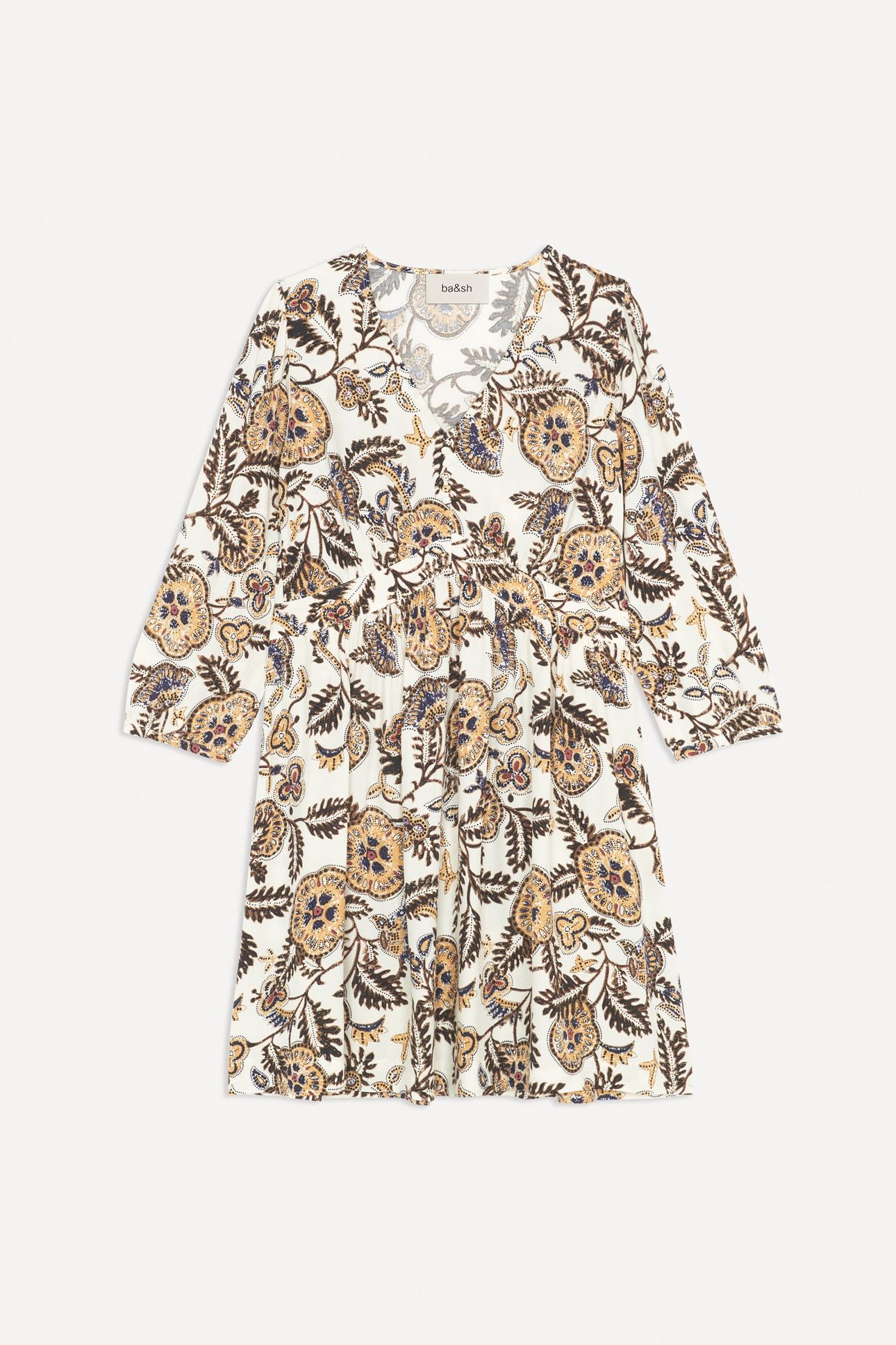 MINI DRESS ECRU 3