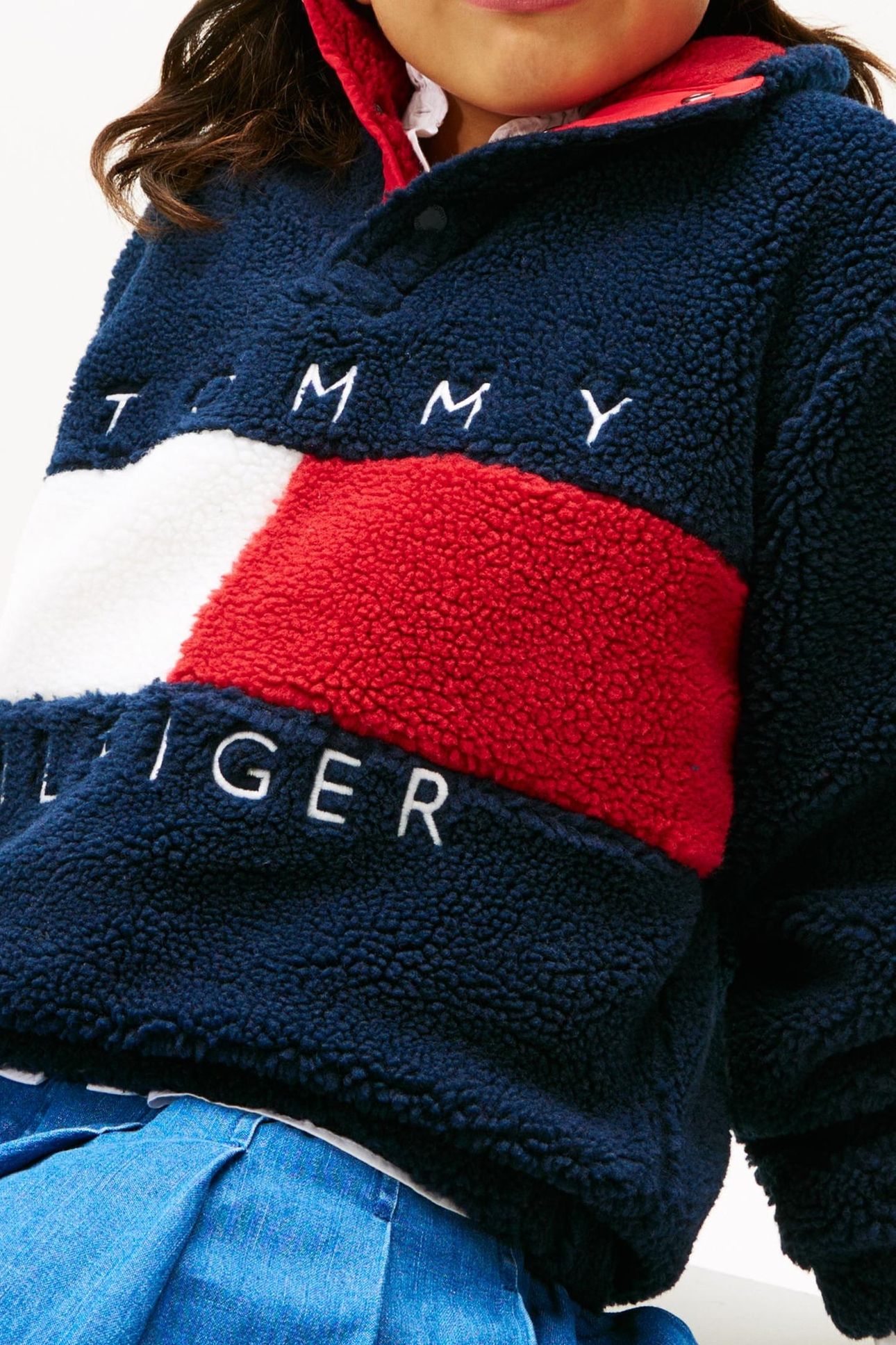UNISEX HERITAGE FLAG FLEECE DARK NIGHT NAVY 6