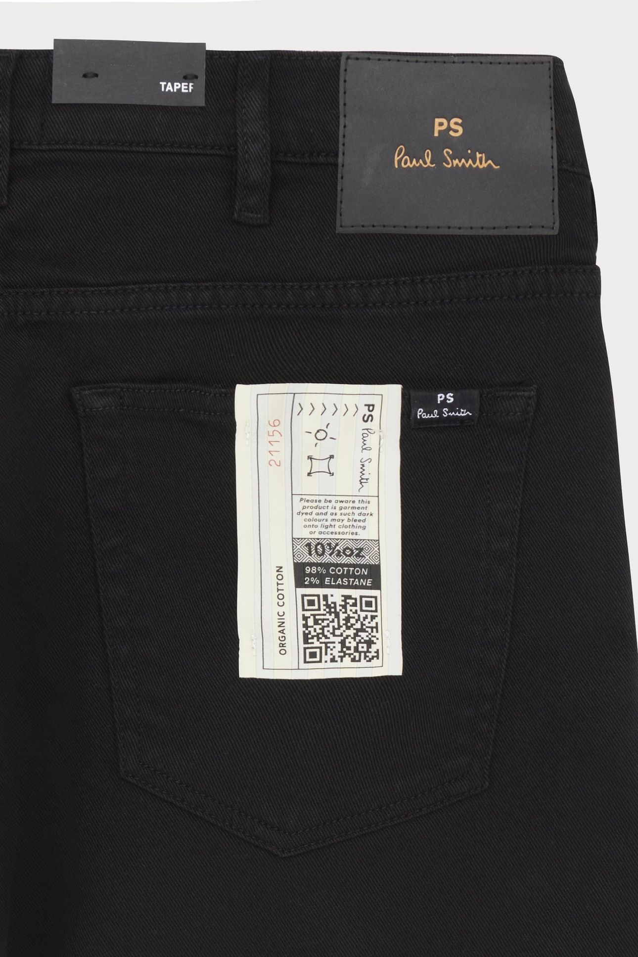 MENS TAPERED FIT JEAN BLACK 3