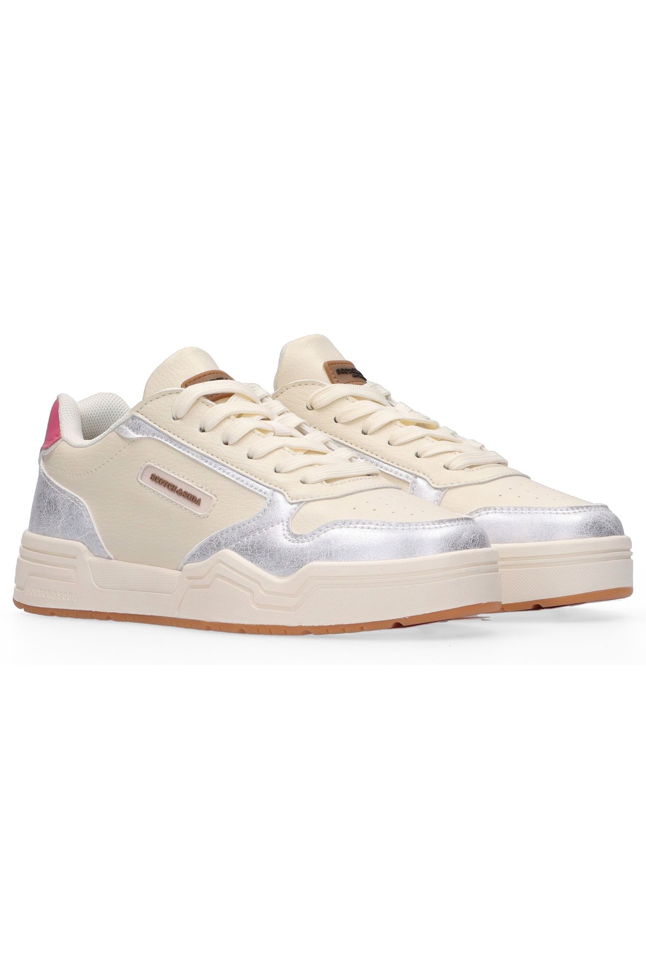 LILLIE SNEAKERS WHITE SILVER 2