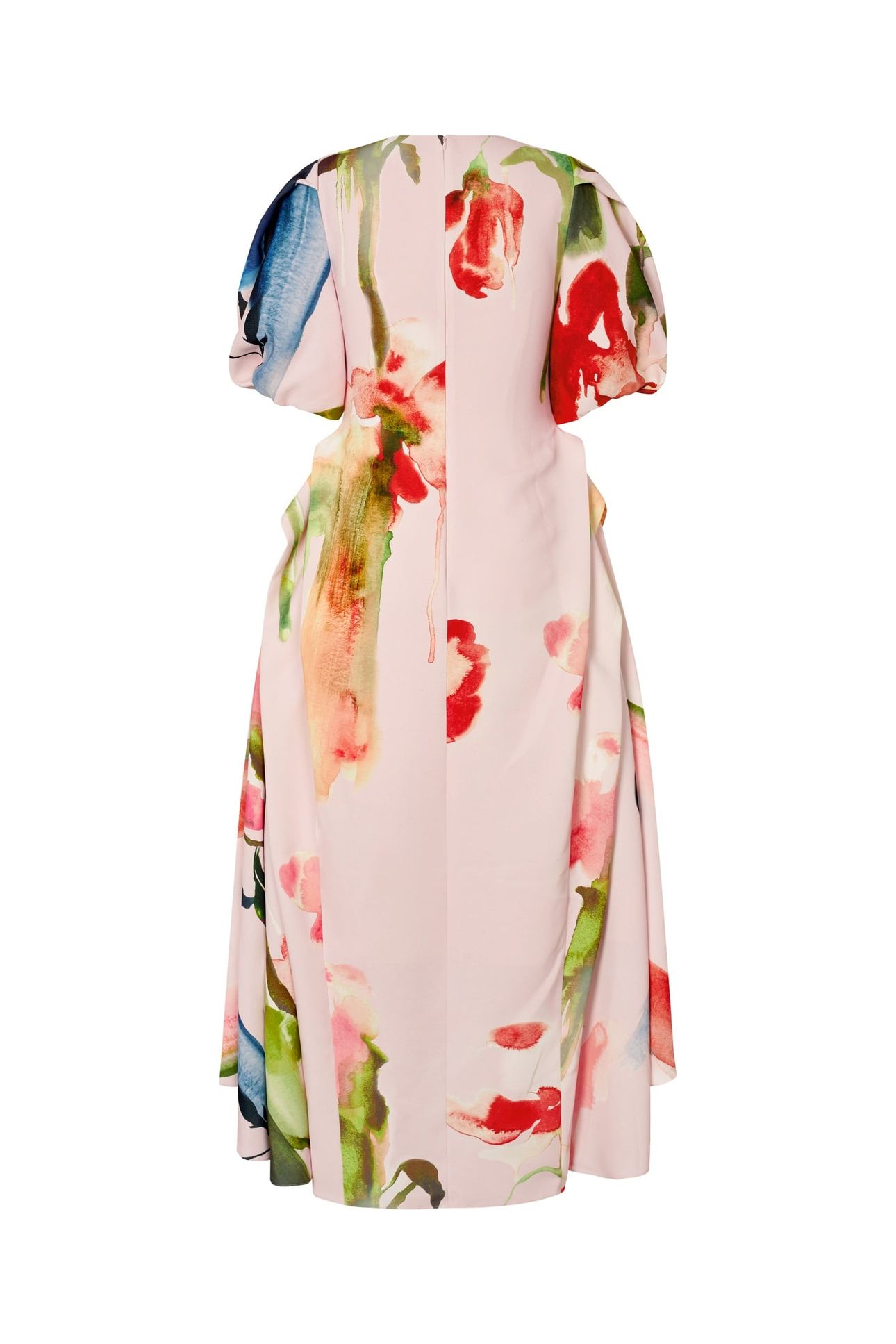 RUFFLING VOLUMINOUS DRESS END OF SUMMER GARDEN 4