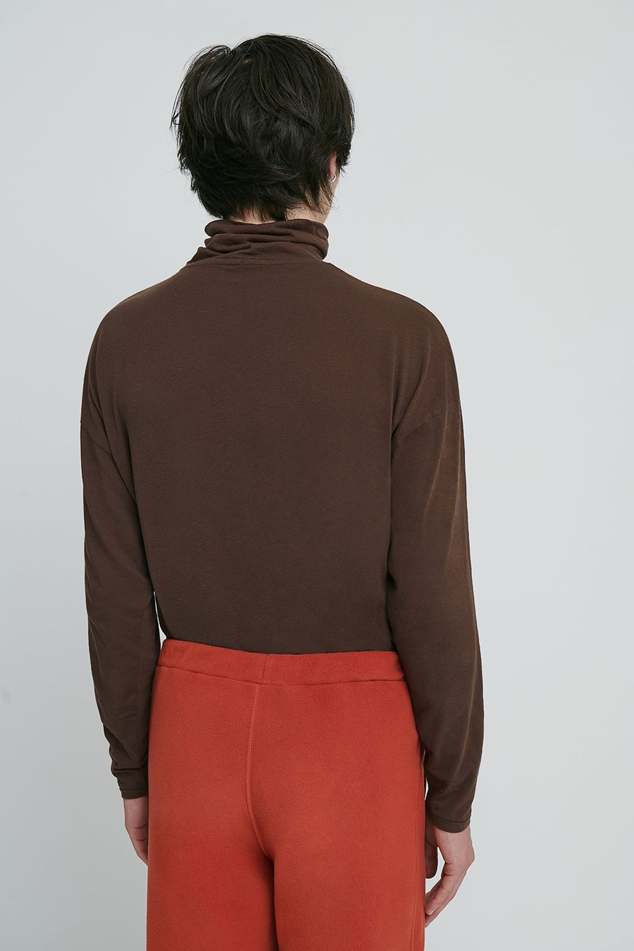 FAKOBAY LONG-SLEEVE T-SHIRT CHOCOLAT VINTAGE 2