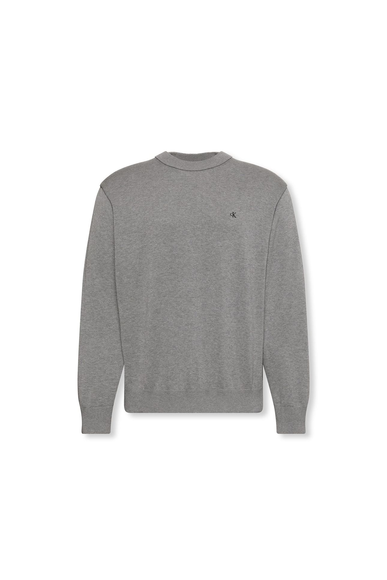 LS COTTON RELAXED B30 GREY HEATHER 4