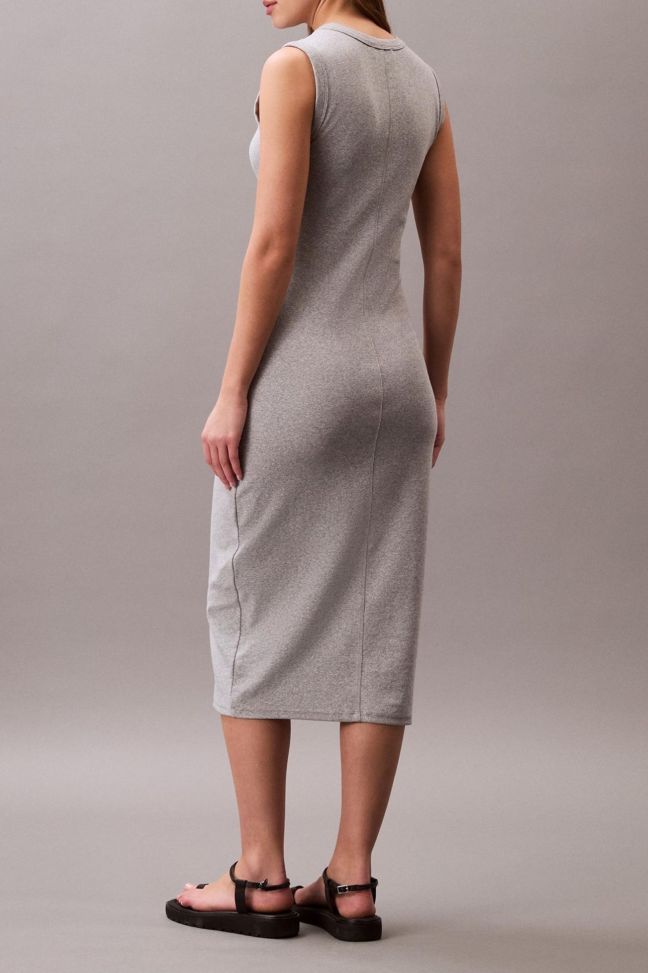 SL COTTON CONTOUR 1X1 DRESS HEROIC GREY HEATHER 2