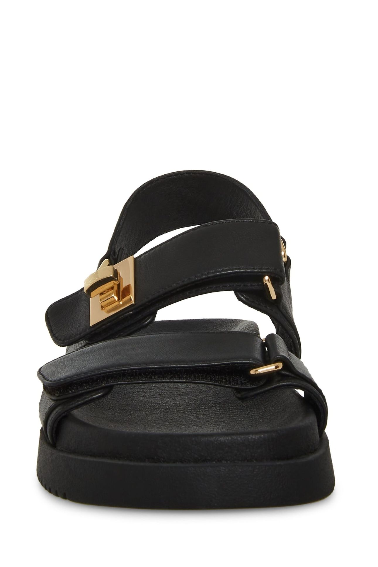 MONA SANDALS BLACK LEATHER 3