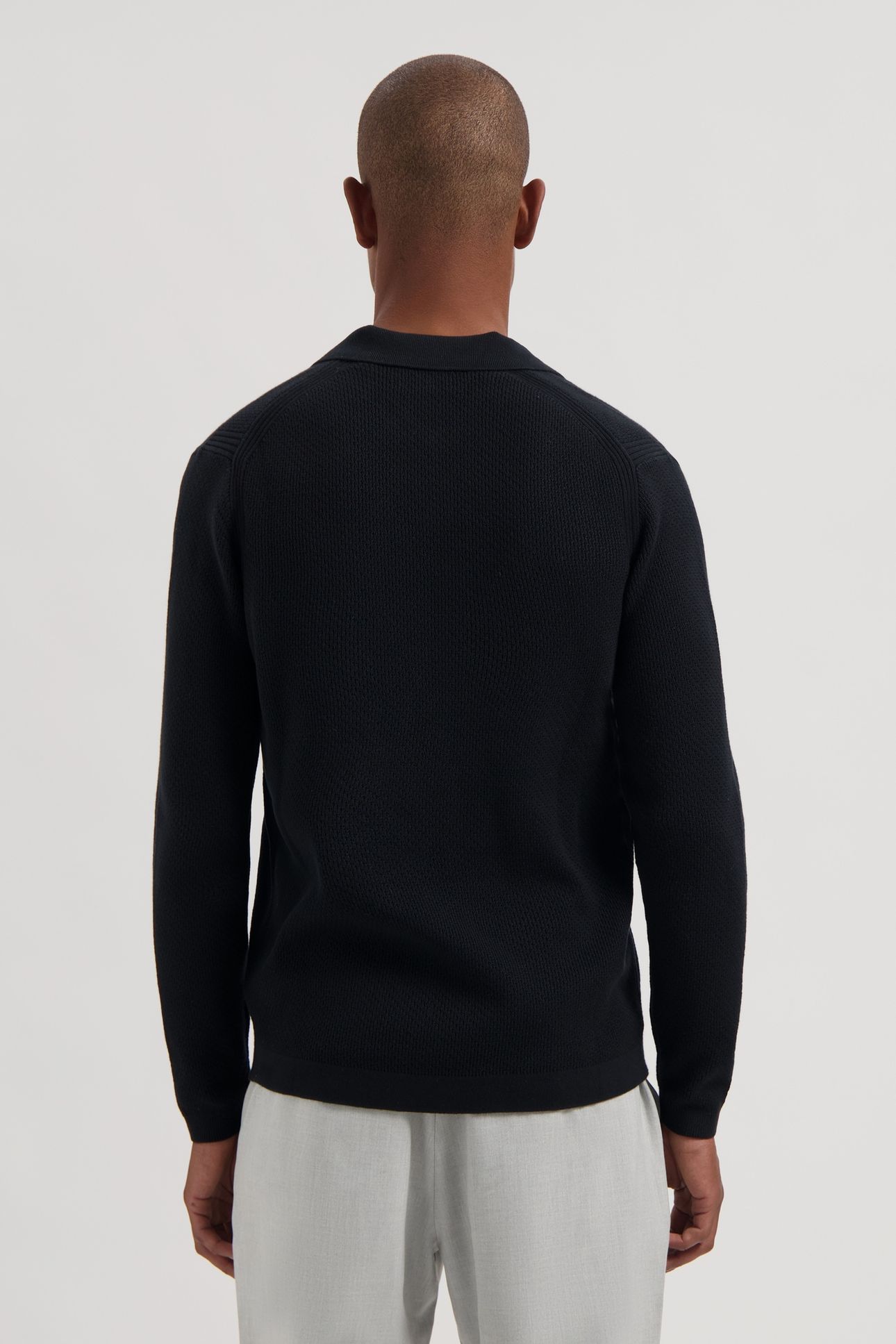 DS_KOSTAS LONGSLEEVE POLO BLACK 3