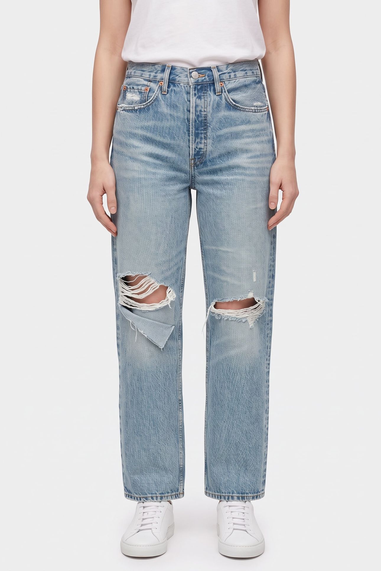 90S CROP LOW SLUNG MEDIUM RAF 1