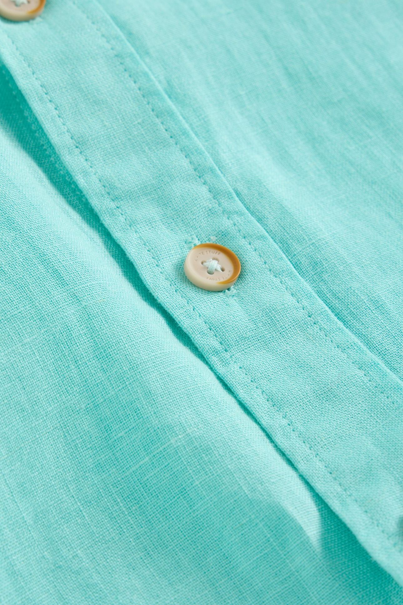 KESWICK LS LINEN SHIRT BRIGHT BLUE 6