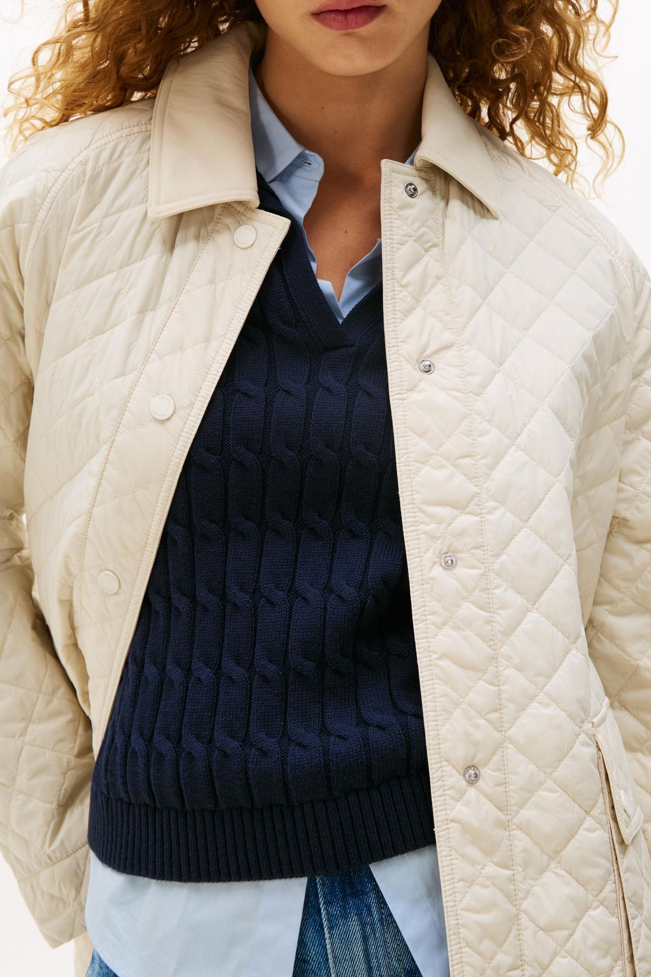 PADDED NYLON REG QUILTED NEWSPRINT 3