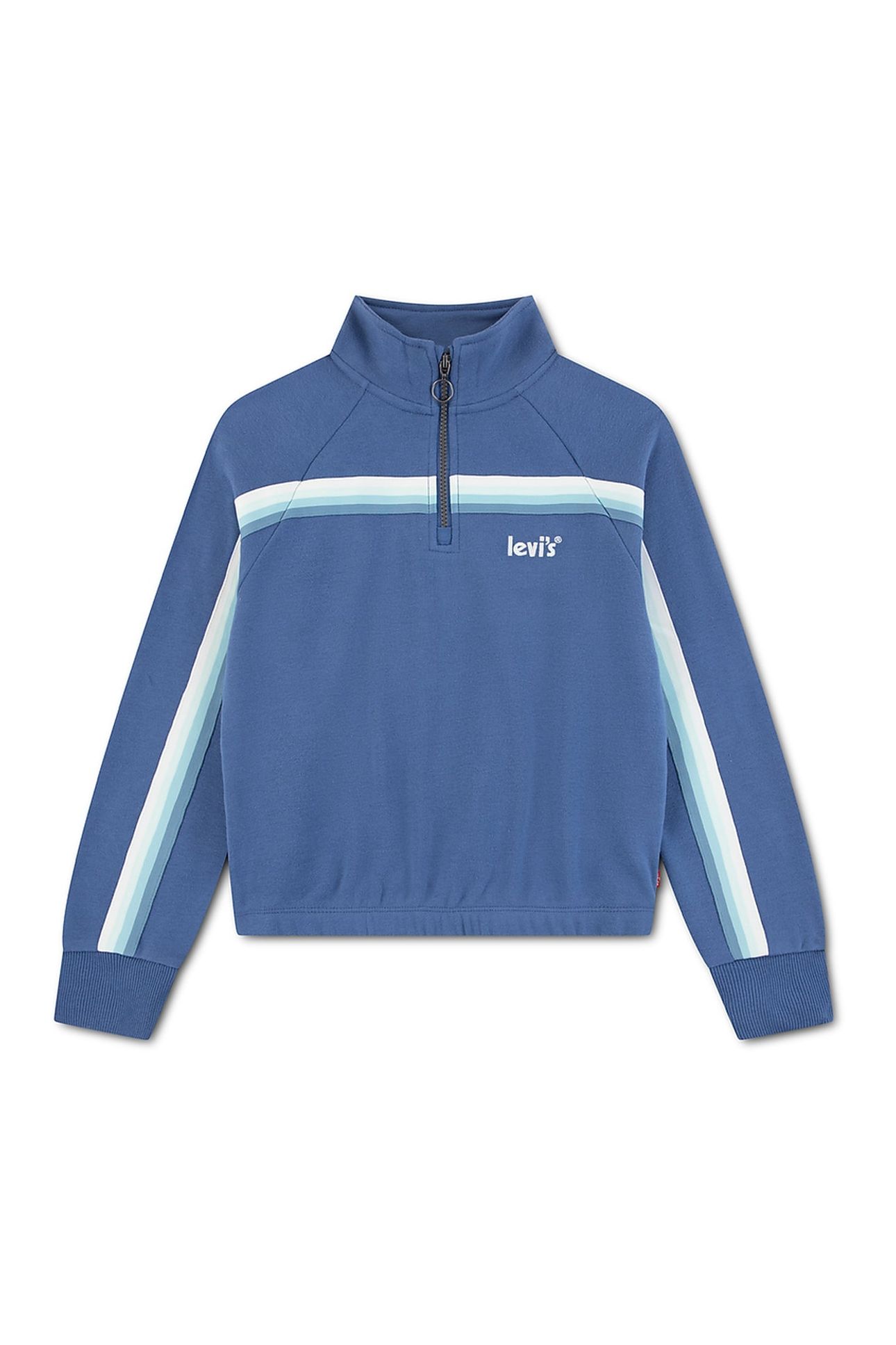 GIRLS MEET AND GREET QUARTER ZIP TRUE NAVY 1