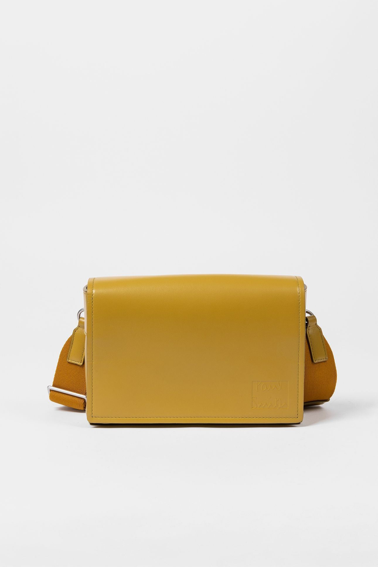 MEN BAG SHOW SML MESSNGR OCHRE YELLOW 3