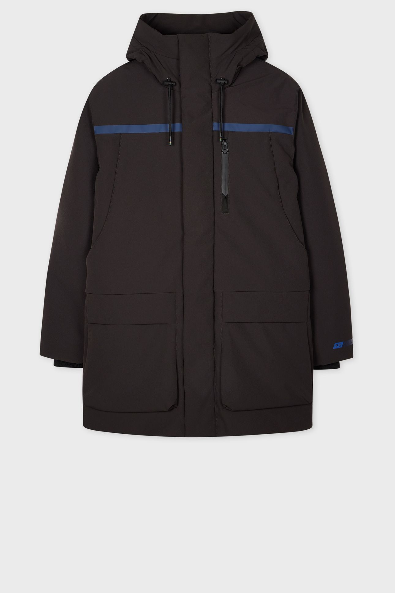 MENS HOODED JACKET BLACK 3
