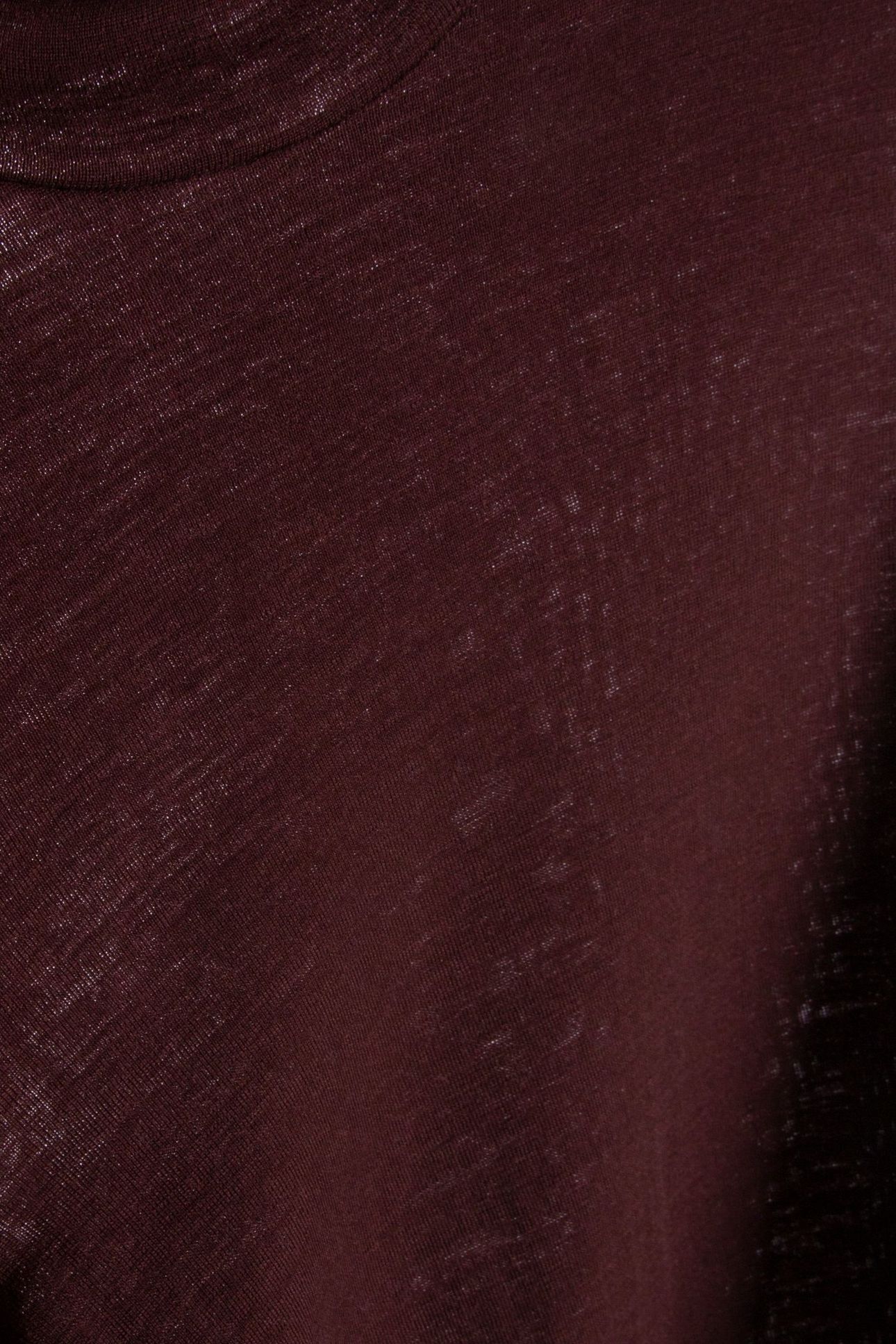 MALENA WOOL RIB TURTLENECK RED 4