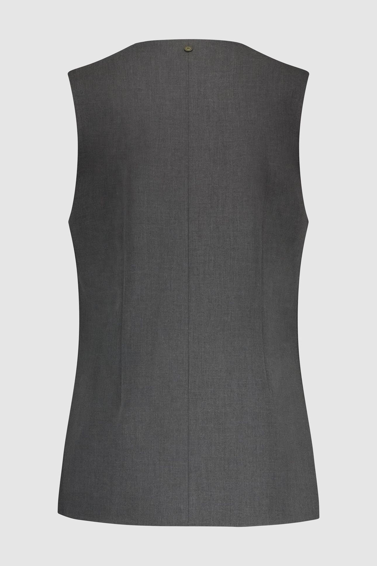 IZZY GILET DARK GREY MELANGE 2