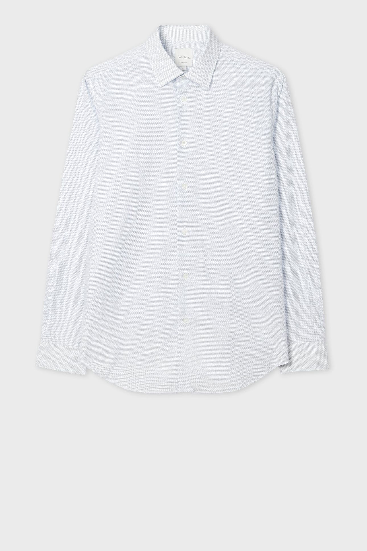 MENS S/C TAILORED FIT SHIRT LIGHT BLUE 1