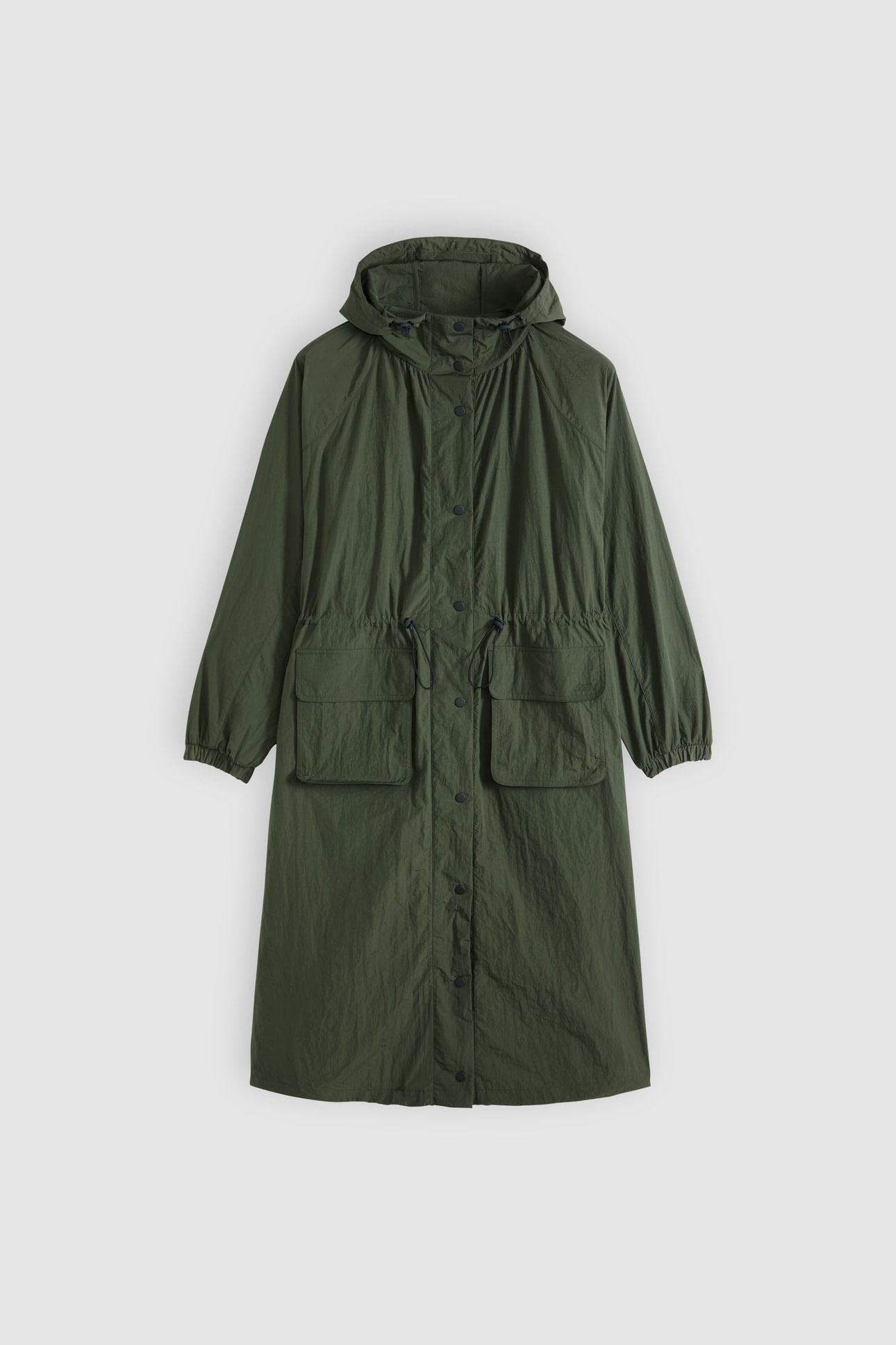 SIMONE LONG BUBBLE PARKA DEEP DEPTHS 4