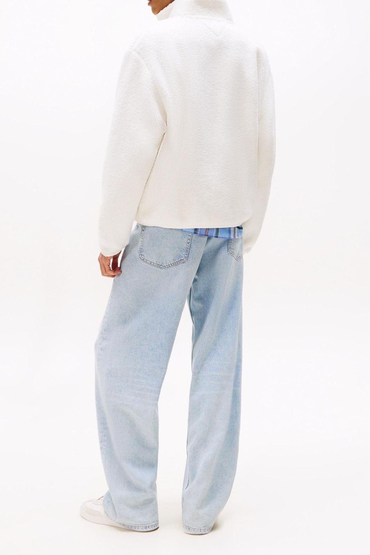 TJM RELAXED BADGE FULL ZIP ANCIENT WHITE 2