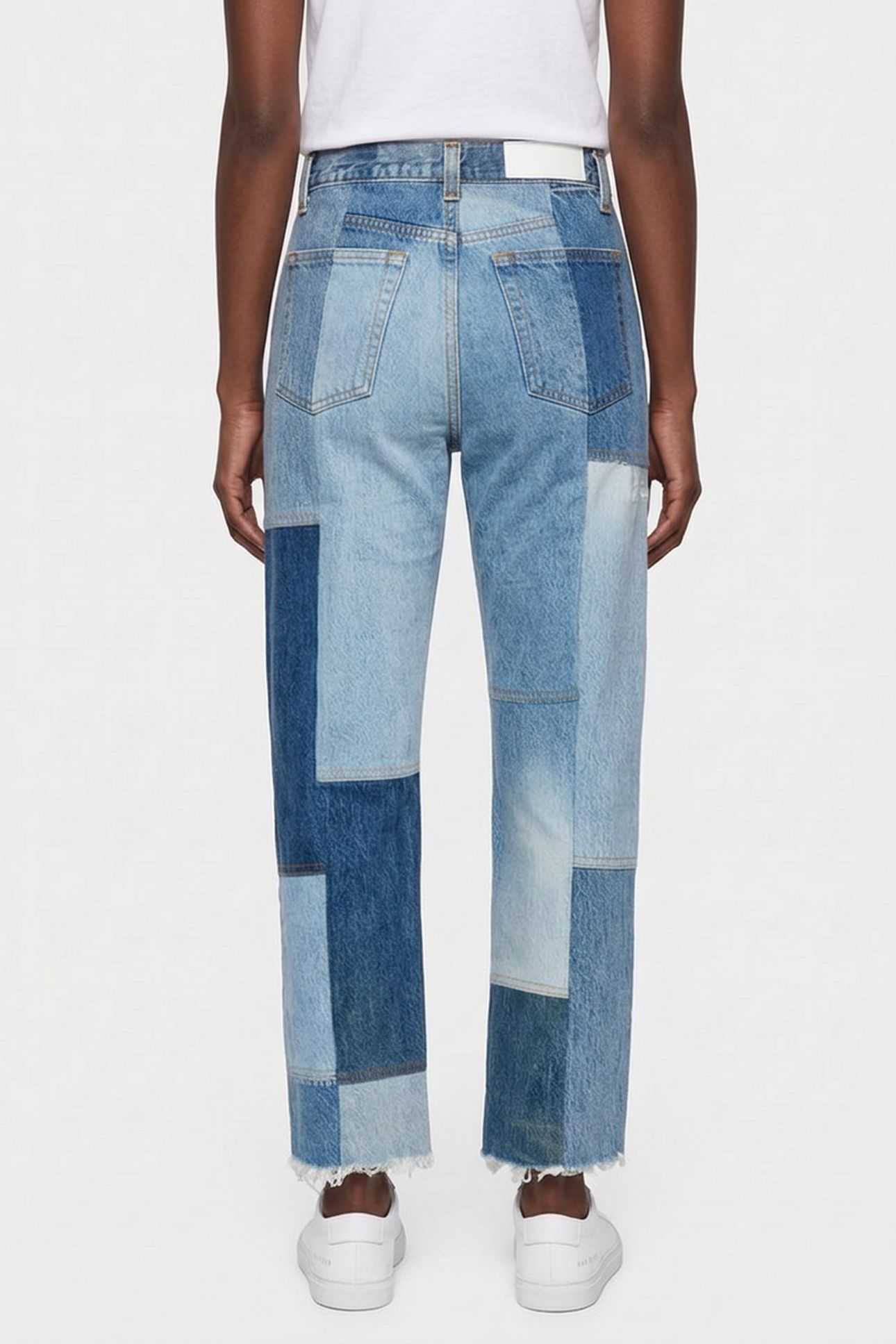 70S PATCHED JEANS INDIGO 2