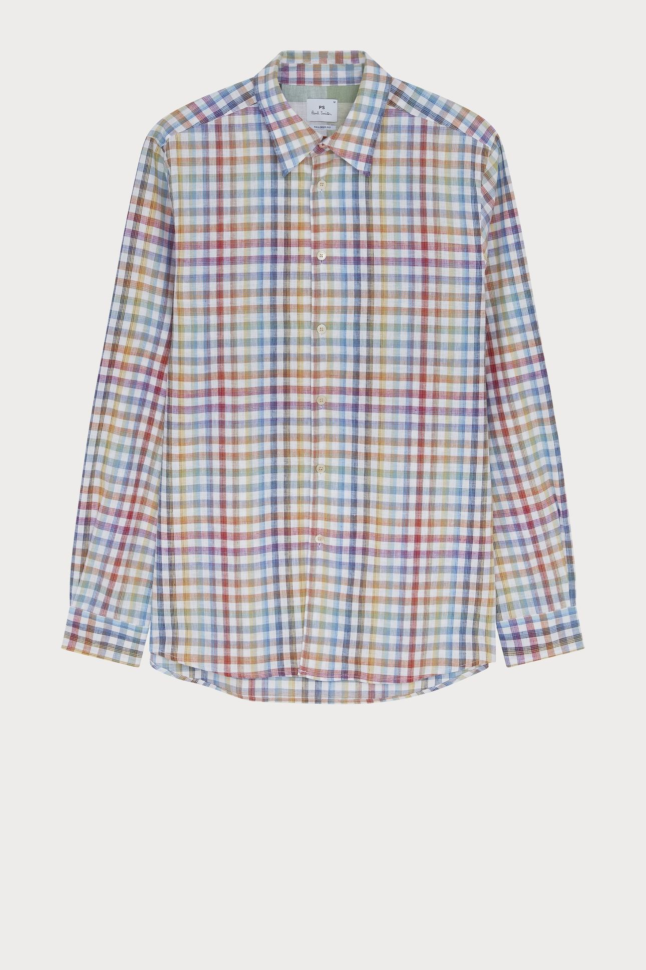MENS LS REGULAR FIT SHIRT OFF WHITE 3