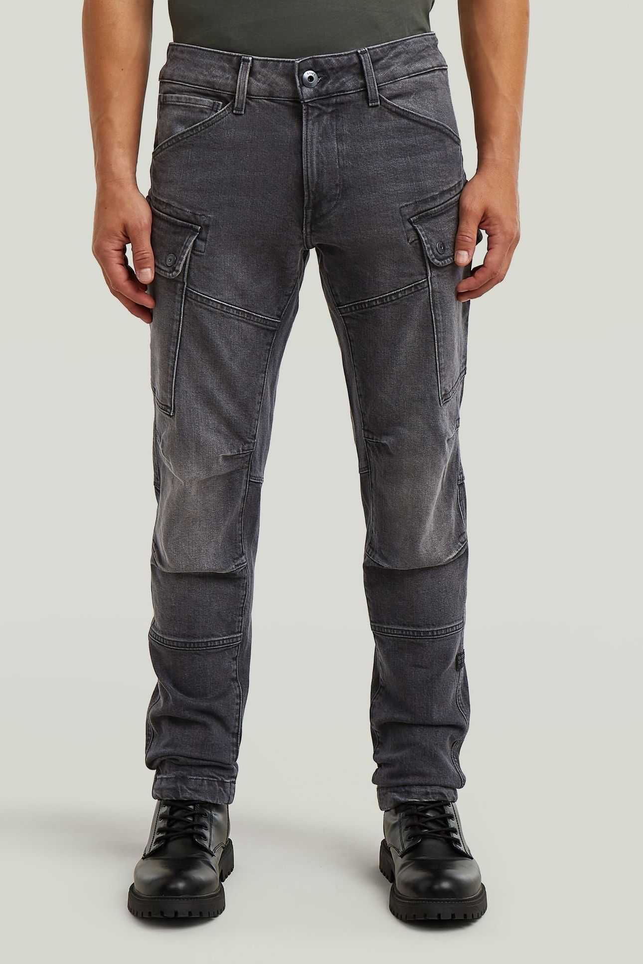 ROXIC REGULAR TAPERED GREY 1