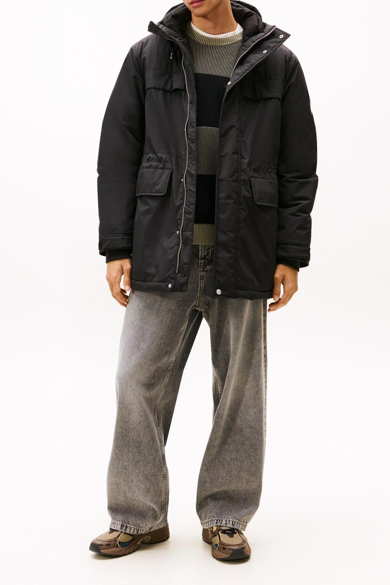 TJM CITY READY PARKA BLACK 1