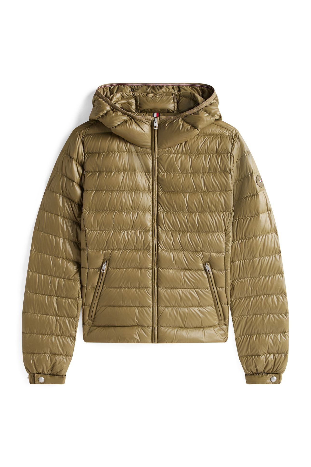 UL DOWN REG HOODED JACKET VINTAGE OLIVE 3