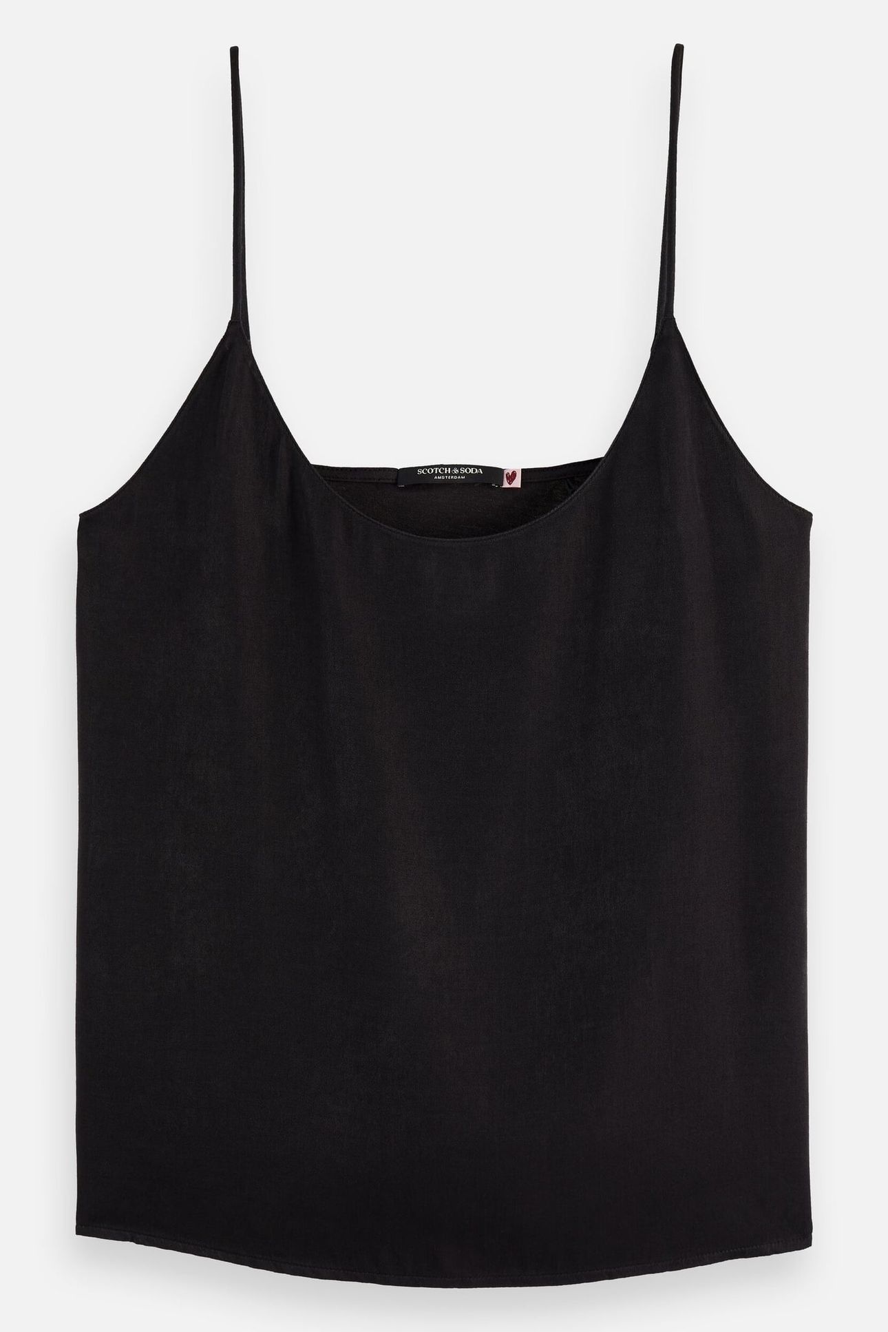 JERSEY WOVEN TANK BLACK 4